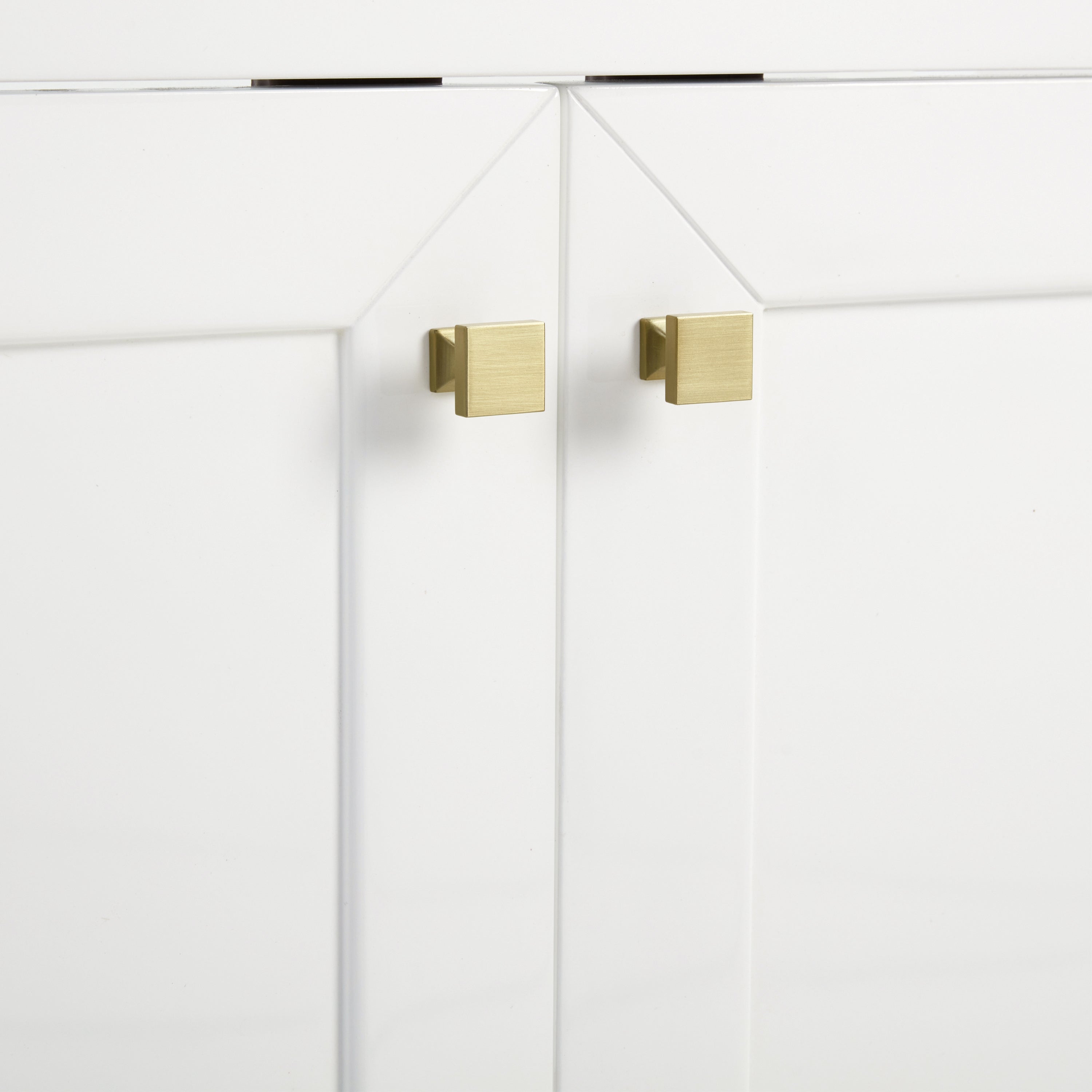 Janelle 60" Double Vanity in Glossy White with 3 cm White Zeus Silestone Top