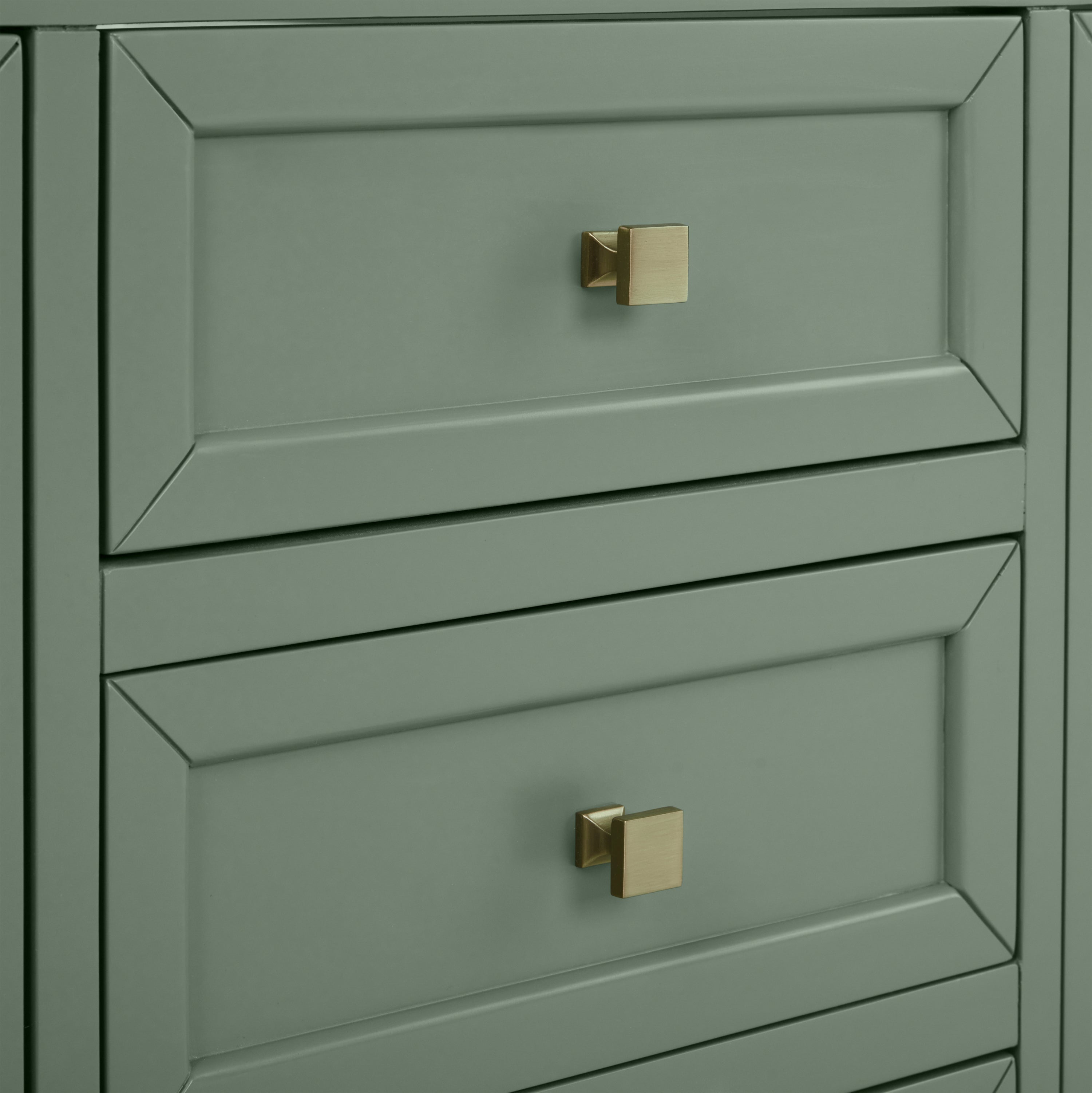 Janelle 72" Double Vanity in Smokey Celadon with 3 cm White Zeus Silestone¨ Top