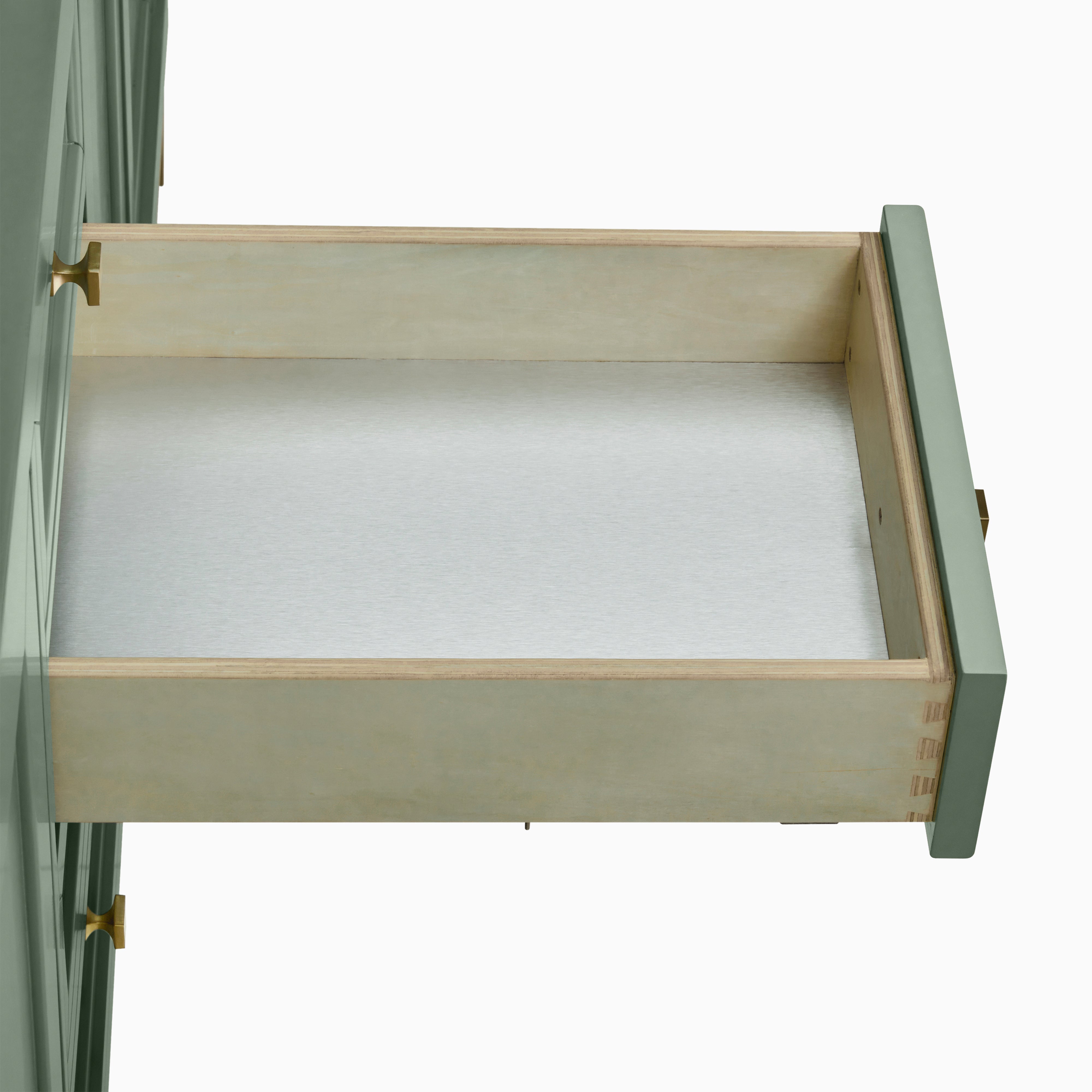 Janelle 72" Double Vanity in Smokey Celadon with 3 cm White Zeus Silestone¨ Top