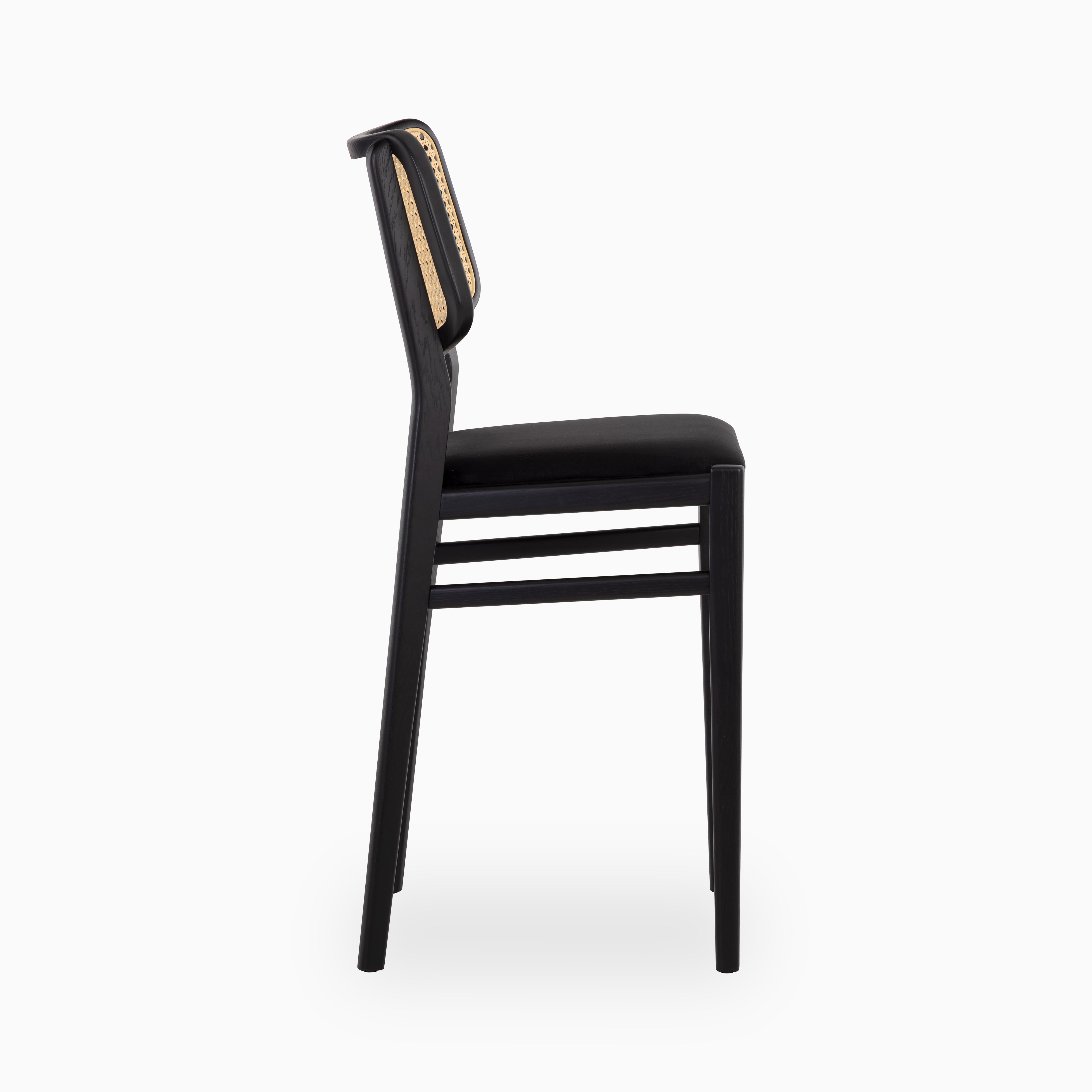 Vivian Counter Stool in Black