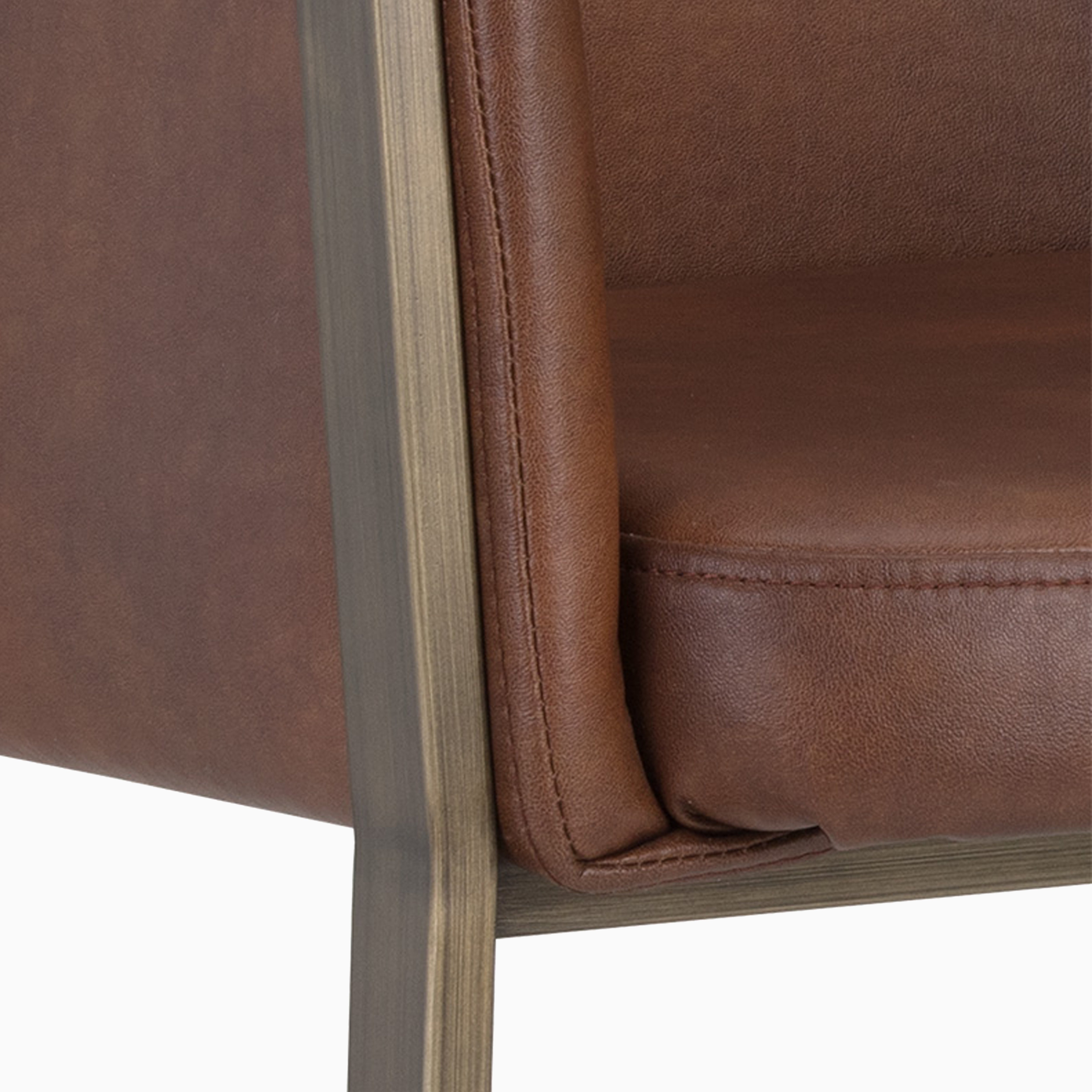 Gideon Dining Chair in Brown