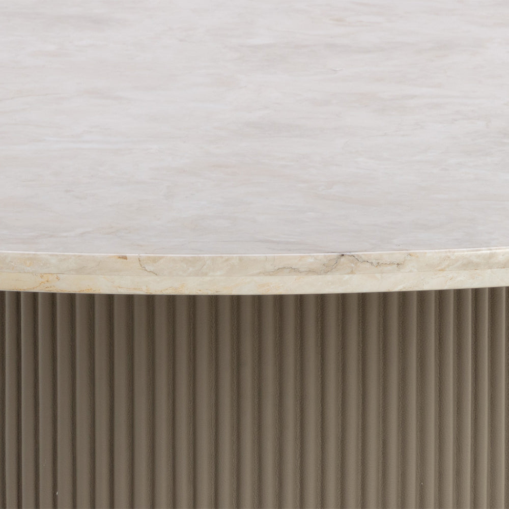 Anastasia 59" Dining Table in Taupe