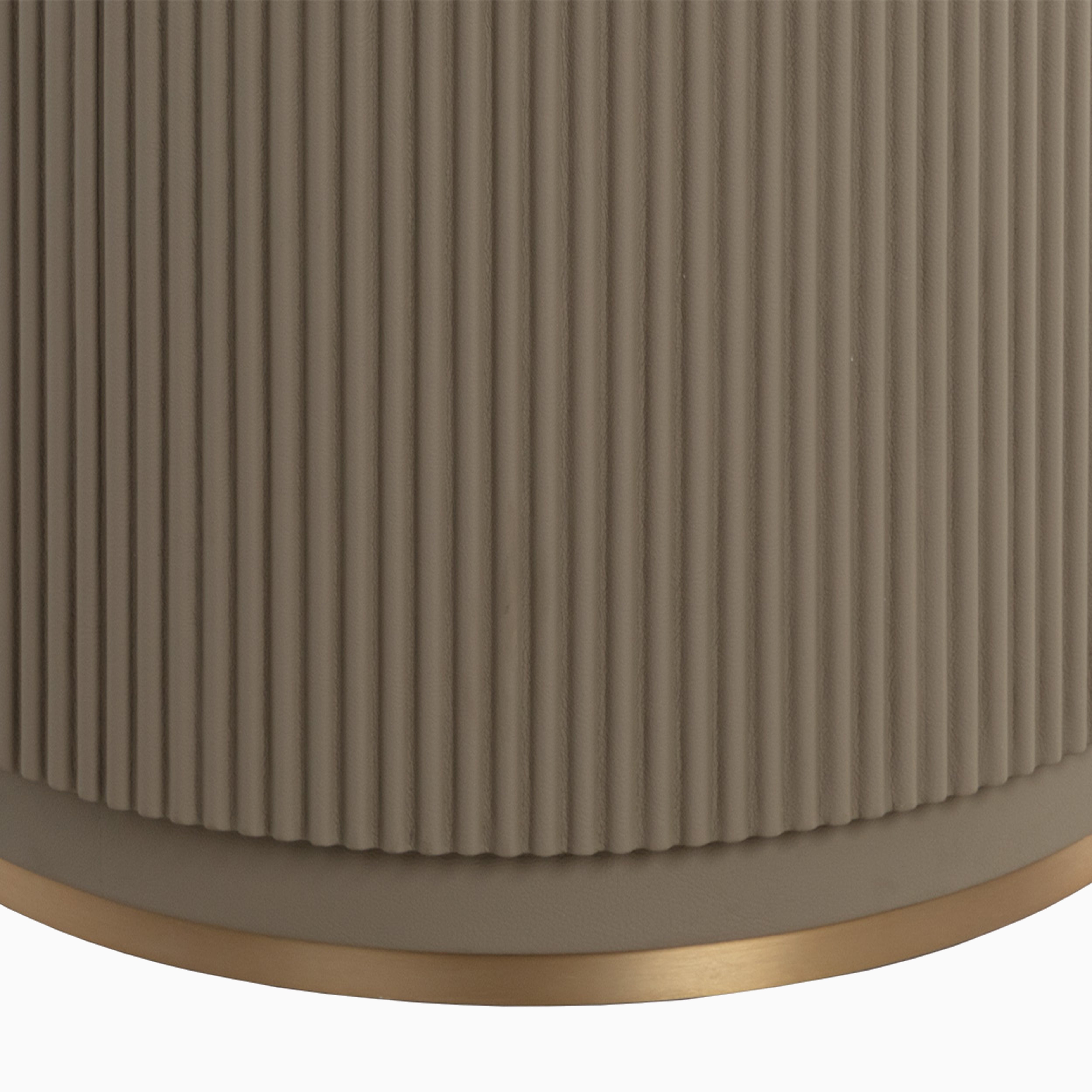 Anastasia 59" Dining Table in Taupe