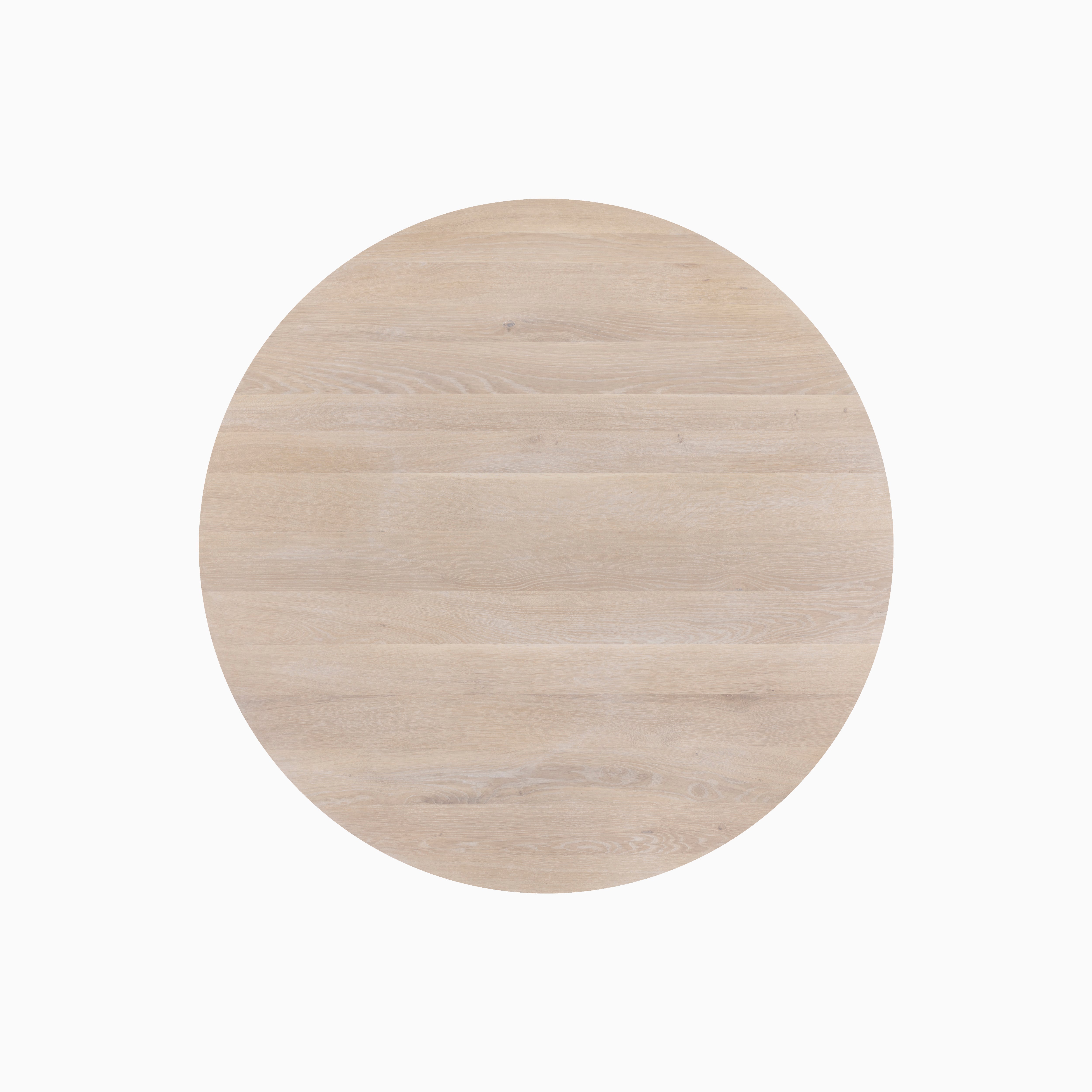 Alice 54" Round Dining Table in Light Oak