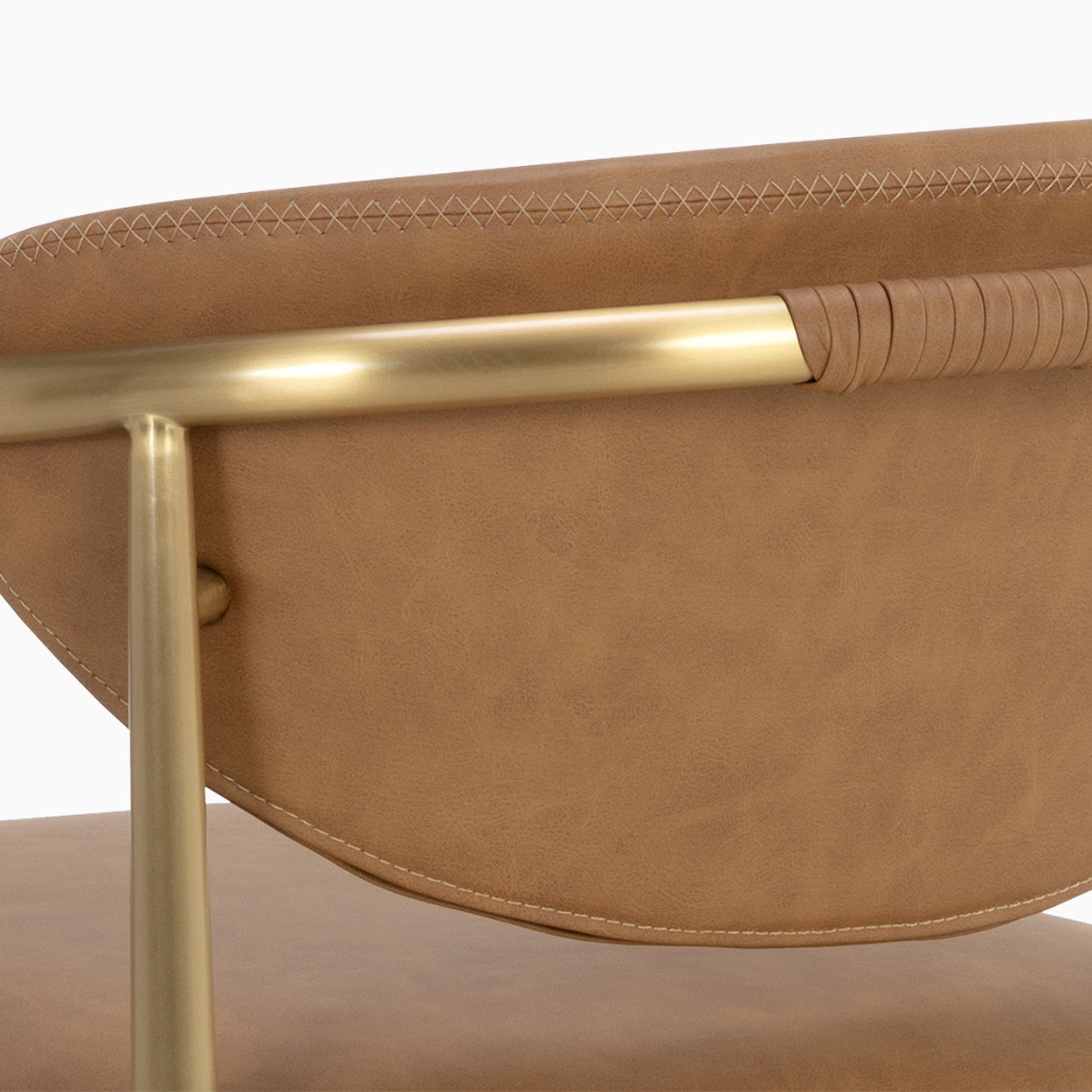 Crawford Dining Chair in Brown