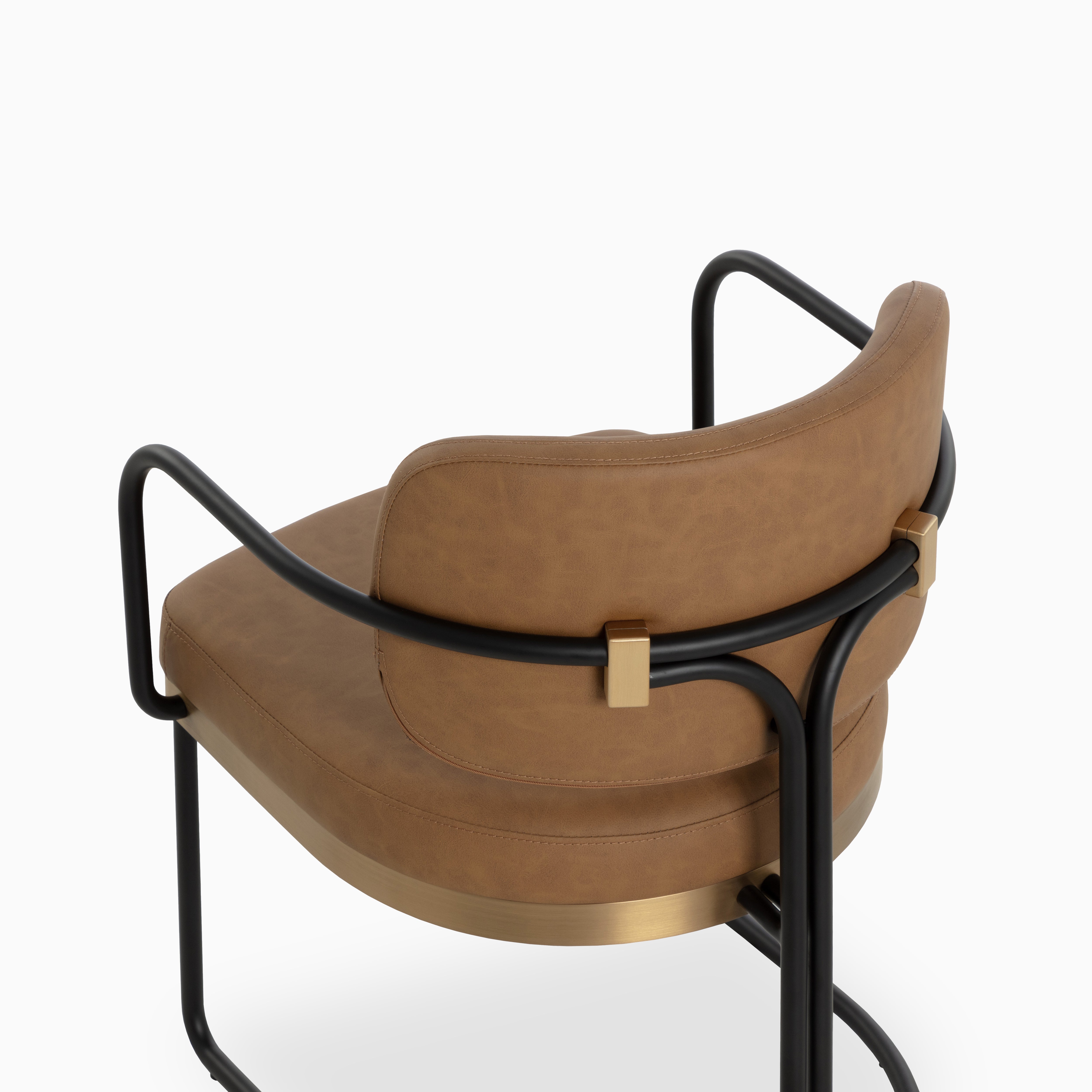 Bower Dining Chair in Brown