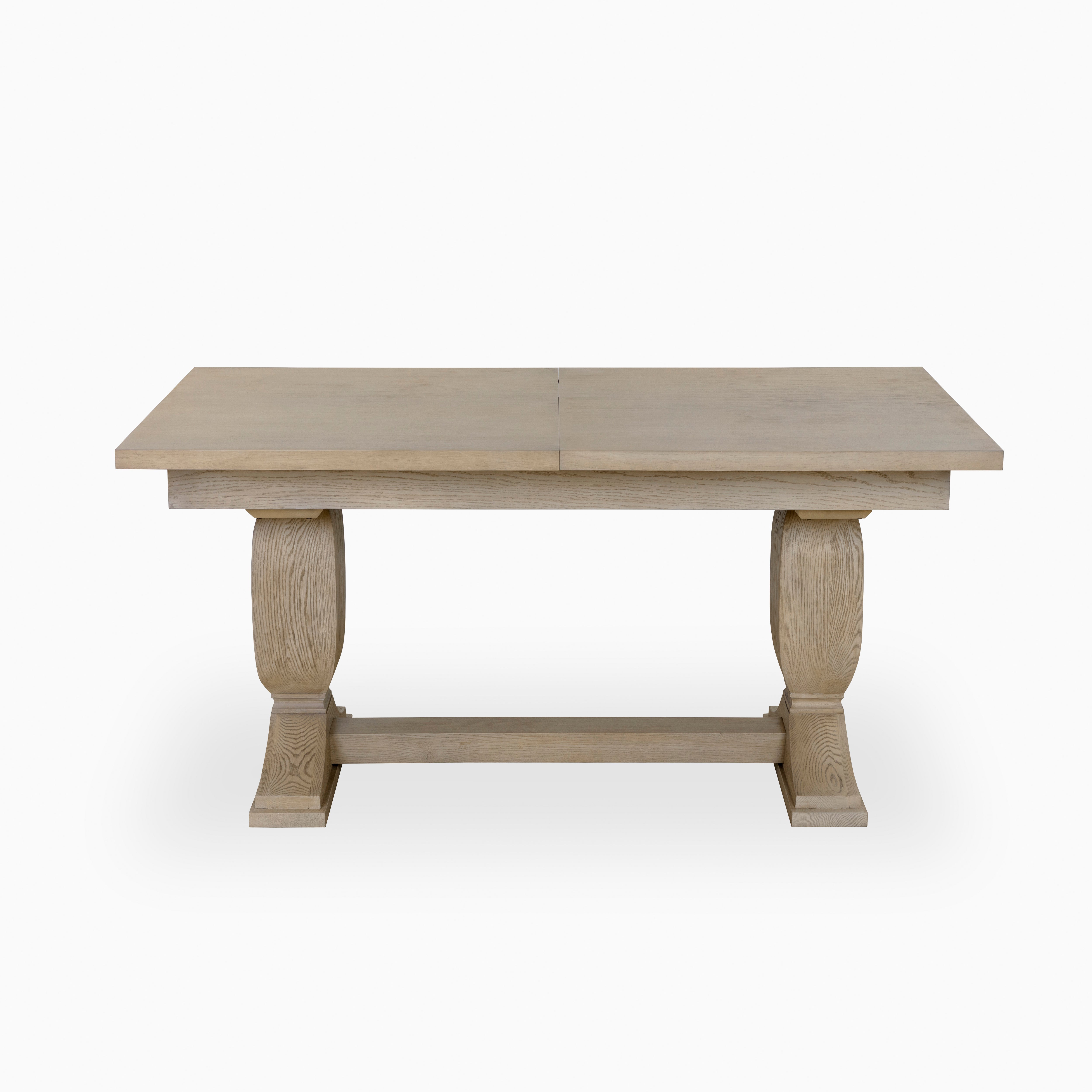 Rebecca 86" to 120" Dining Table in Greige