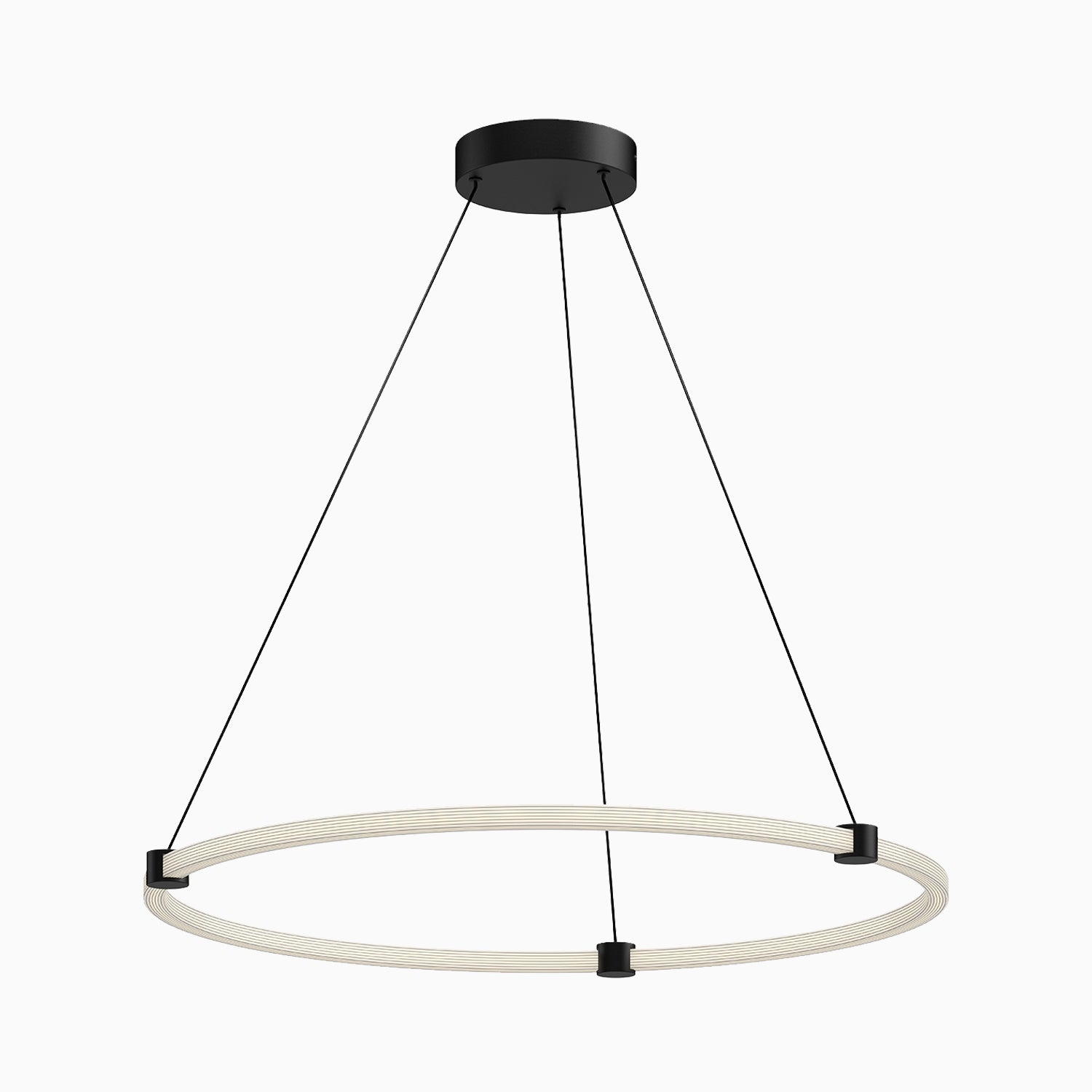 Clarence 32" LED Pendant in Black