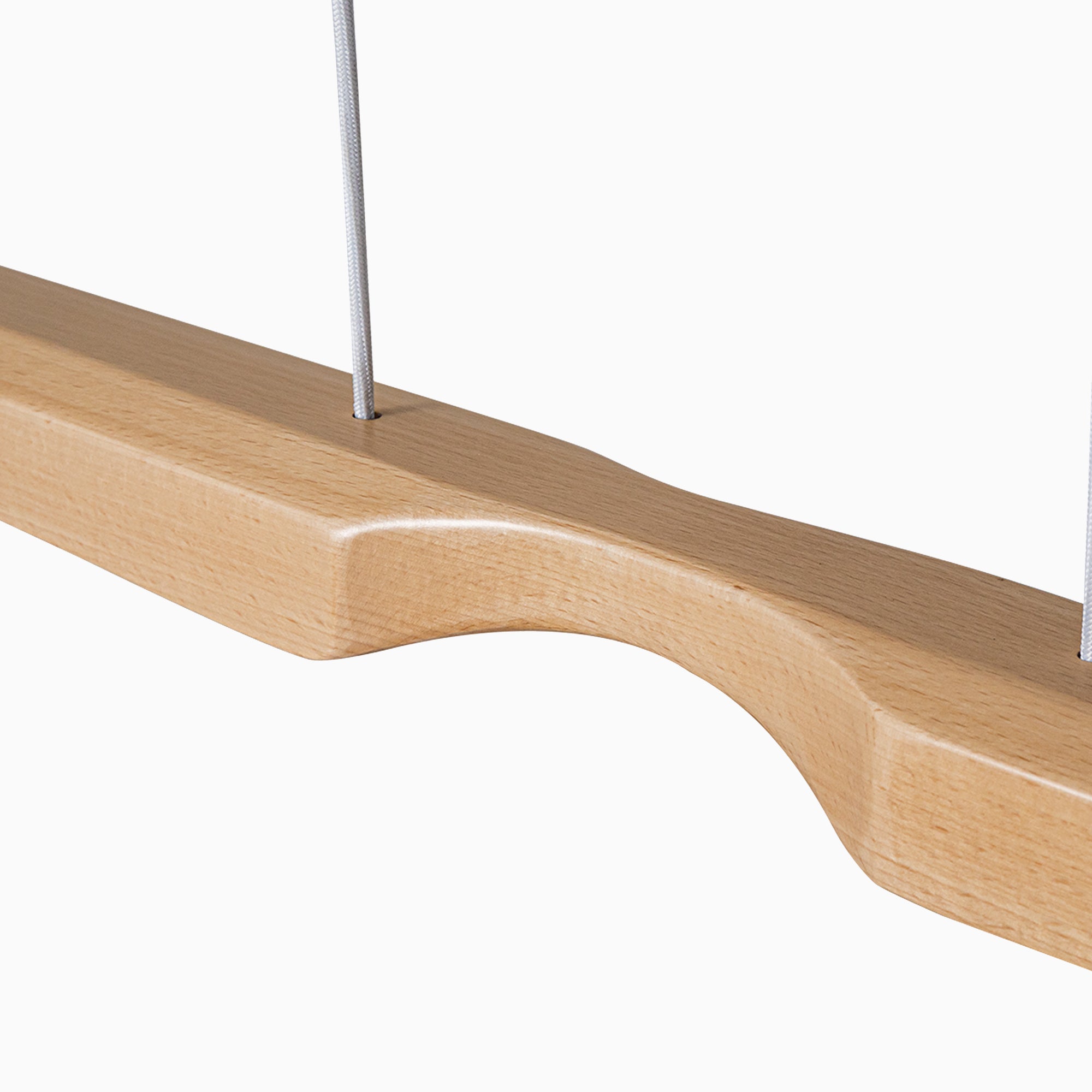 Hewett 42" LED Linear Pendant in Beech Wood, Universal Voltage