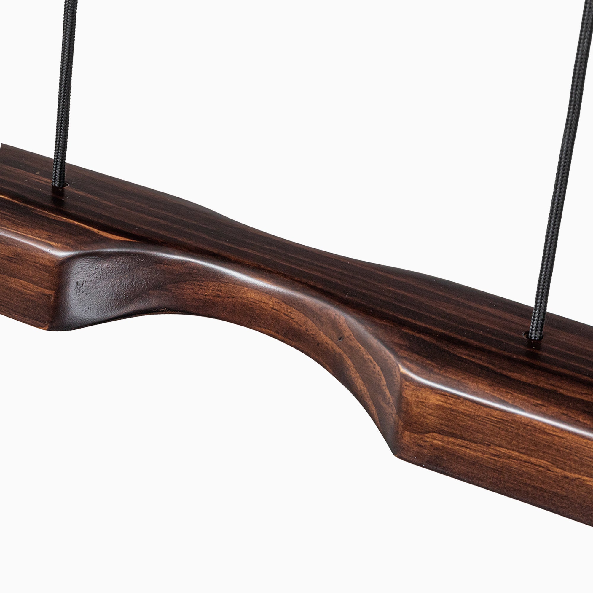 Hewett 42" LED Linear Pendant in Walnut, Universal Voltage