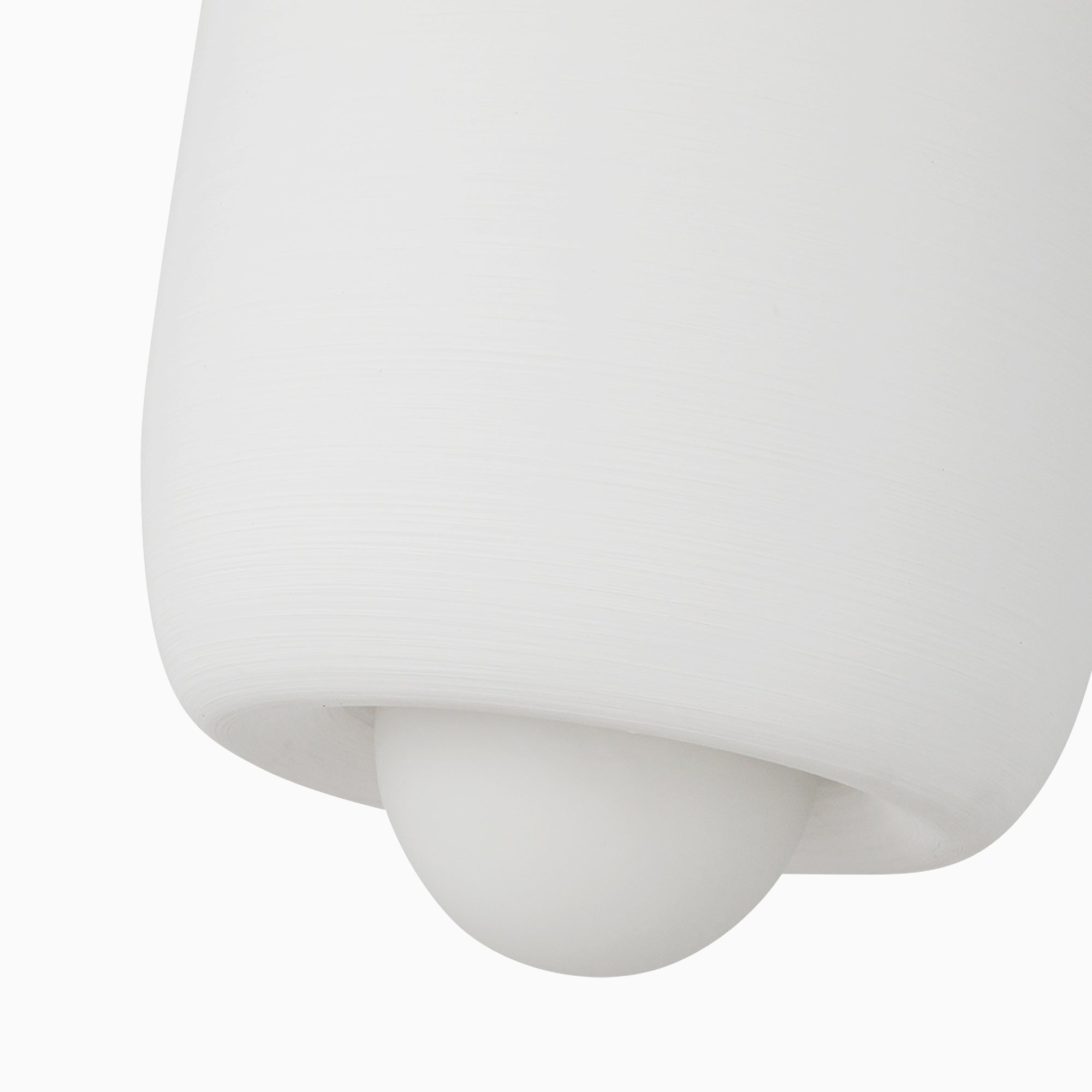 Tilly 7" LED Pendant in Antique White, Universal Voltage