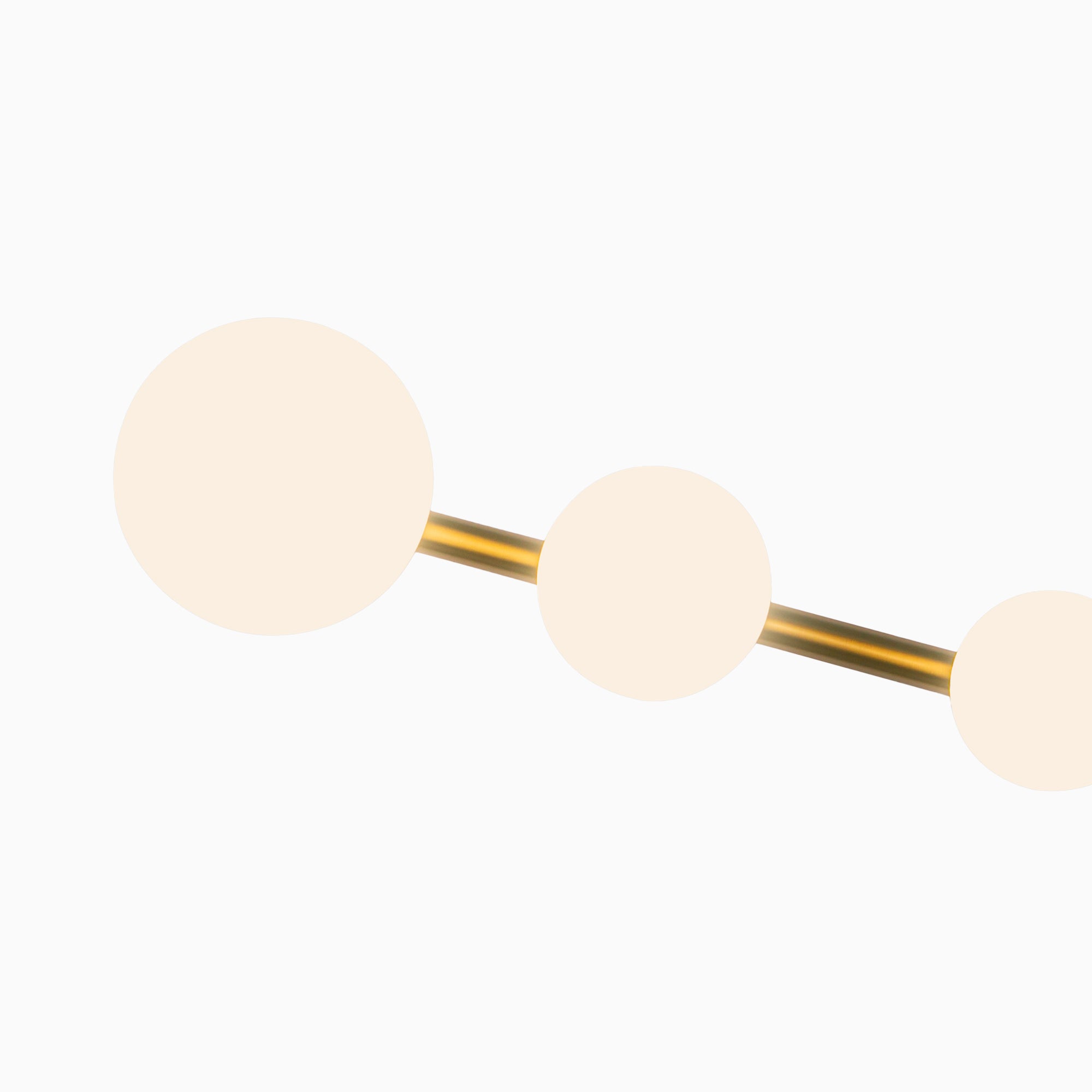 Emmery 29" LED Vanity Light in Brushed Gold/Opal Glass