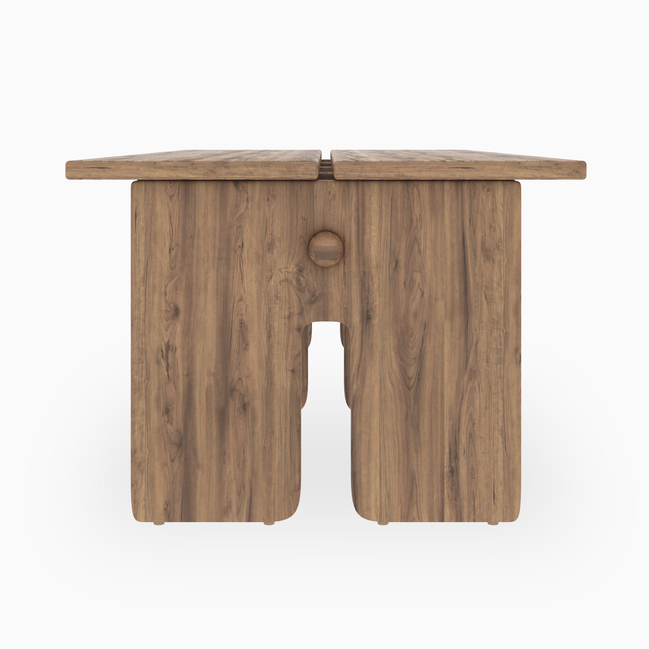 Bastien Walnut Dining Table, 120" x 42"