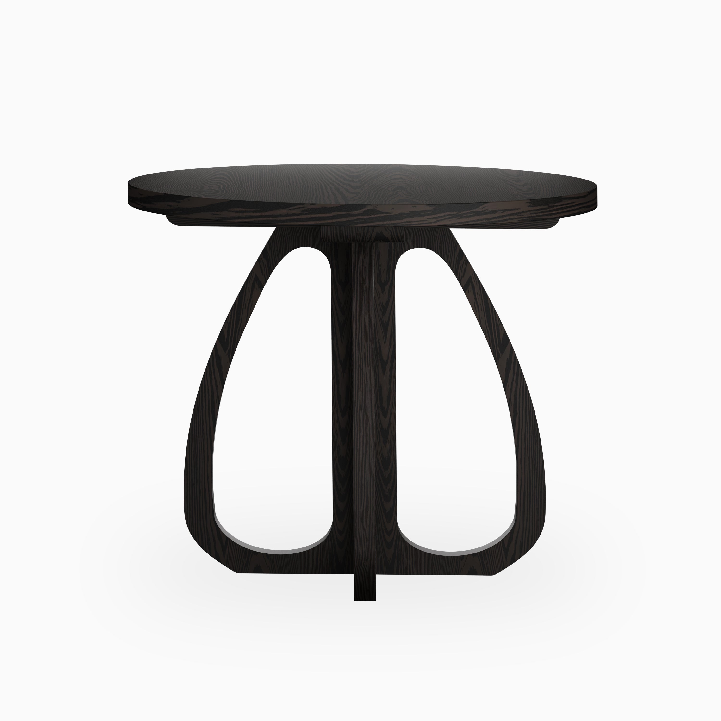 Laurent Ash Round Dining Table in Wenge, 36"