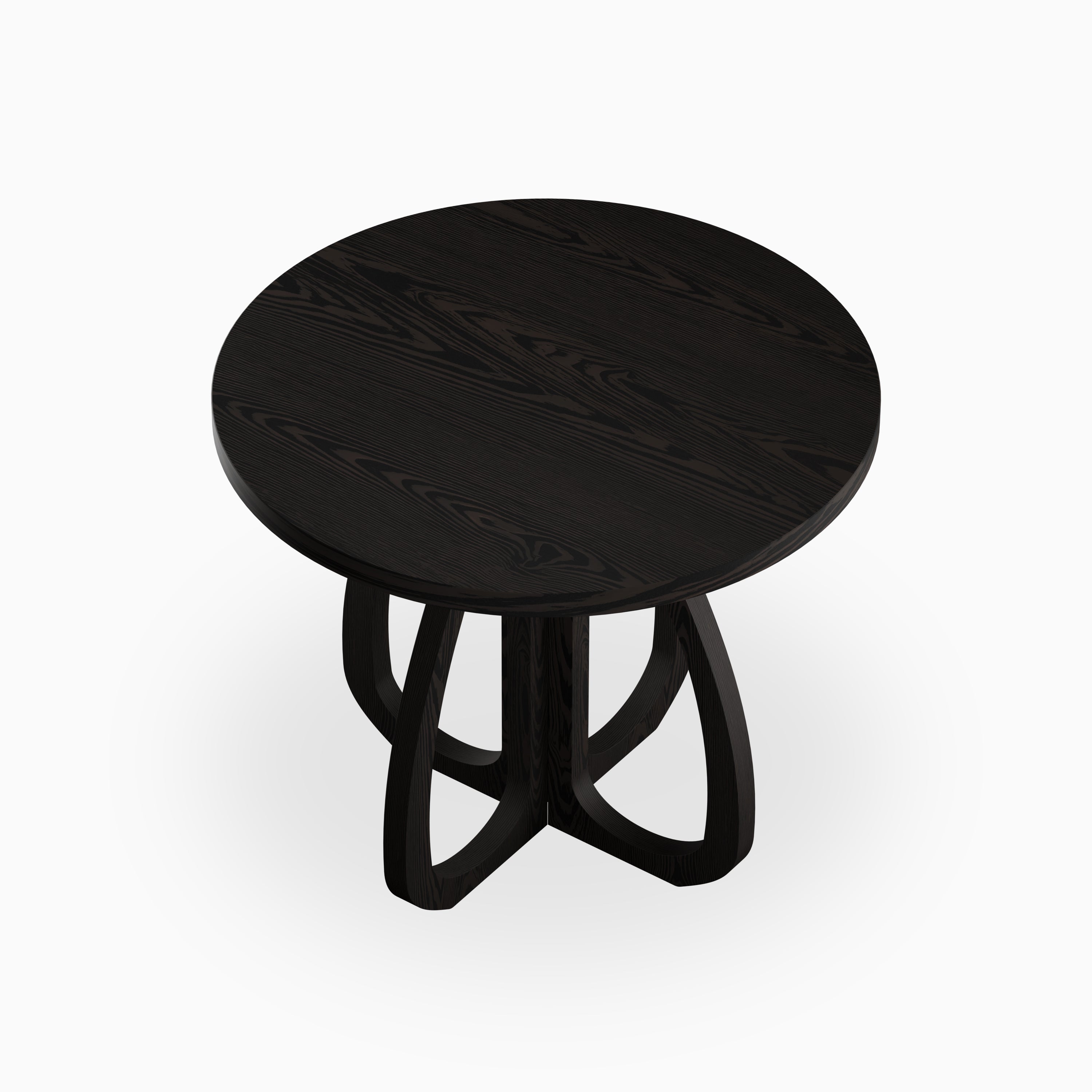 Laurent Ash Round Dining Table in Wenge, 36"