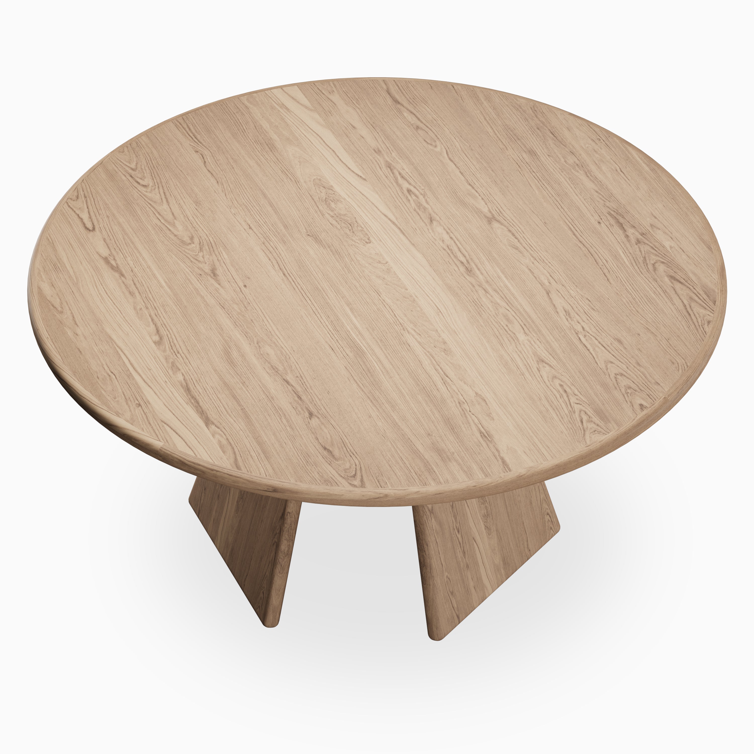 Corentin Walnut Round Dining Table in Matte, 60"