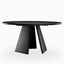 Corentin Ash Round Dining Table in Wenge, 60"