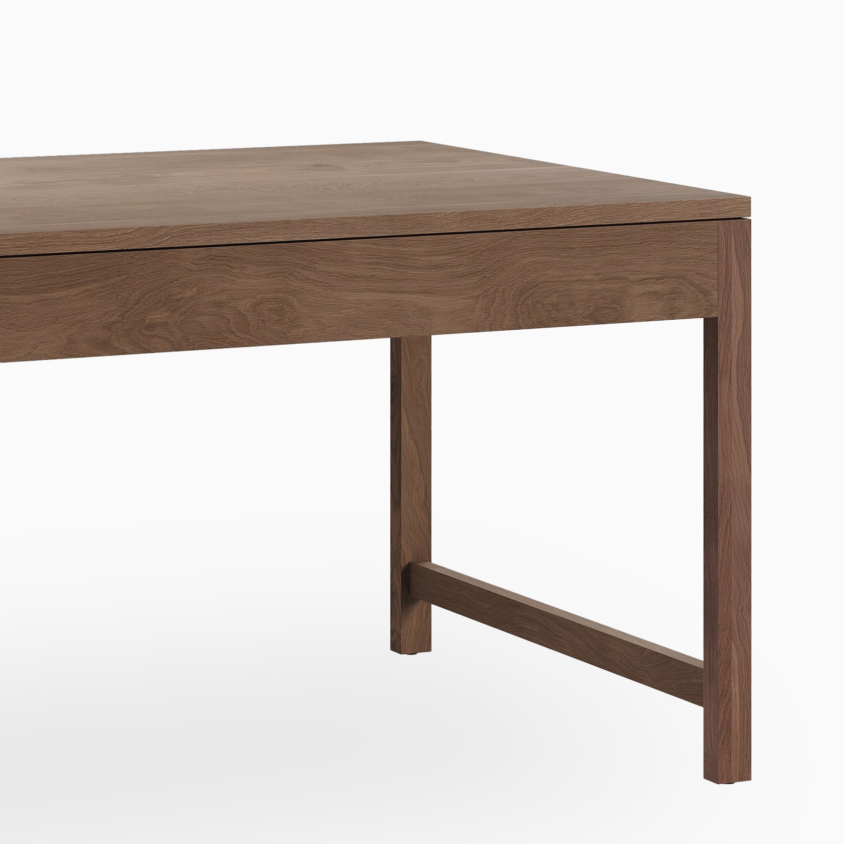 Thibault Walnut Dining Table in Matte, 60" x 36"