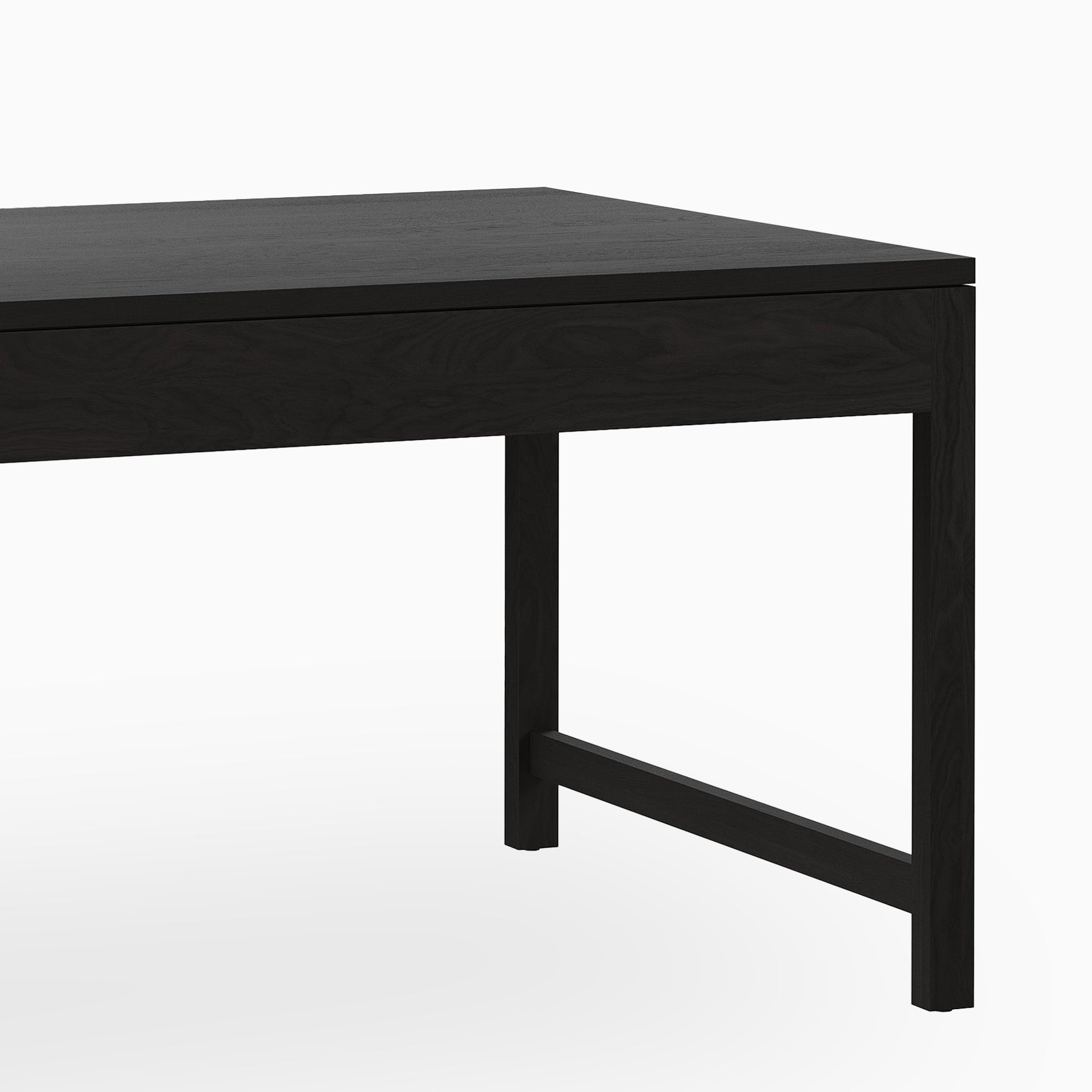 Thibault Ash Dining Table in Mocha, 72" x 36"