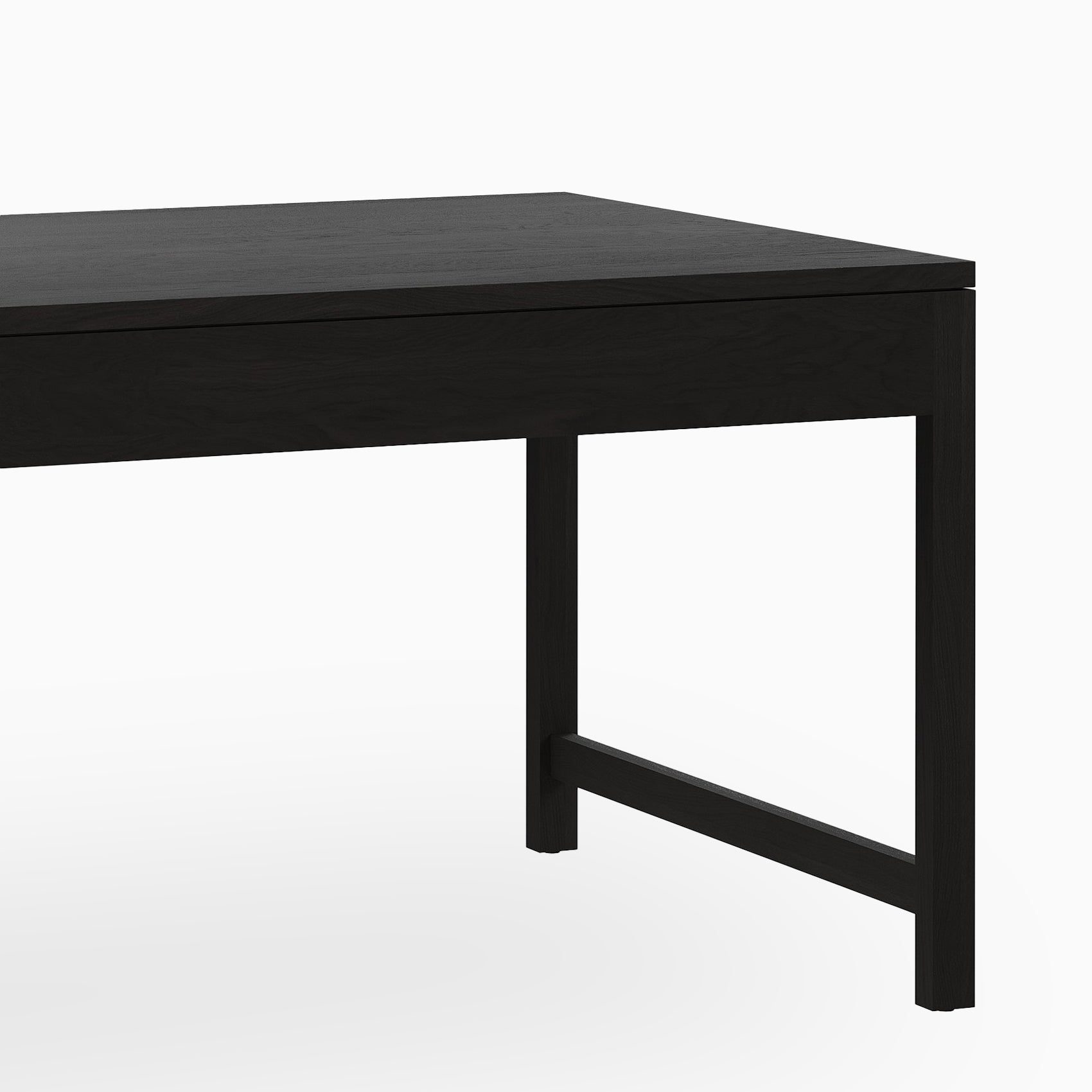 Thibault Ash Dining Table in Wenge, 84" x 36"