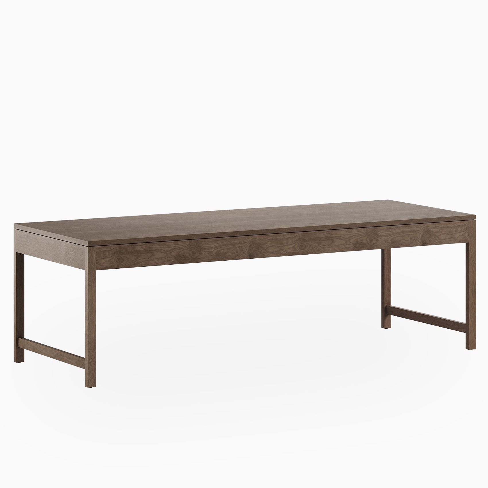 Thibault Walnut Dining Table in Matte, 96" x 36"