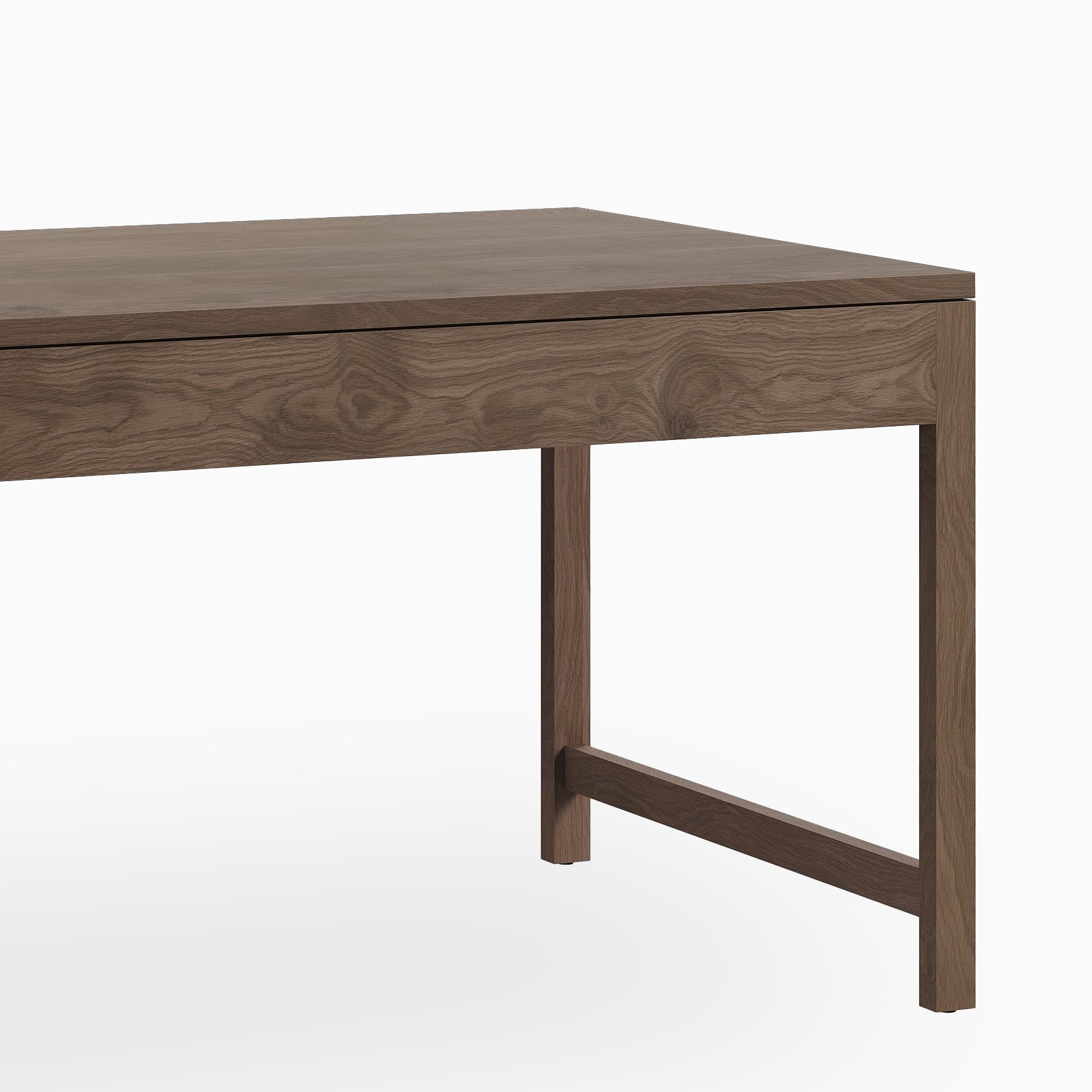 Thibault Walnut Dining Table in Matte, 96" x 36"