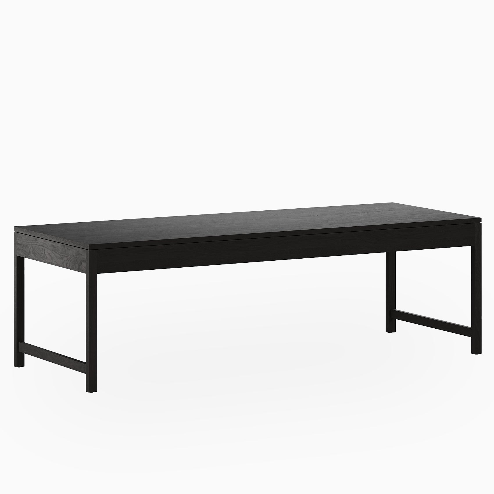 Thibault Ash Dining Table in Wenge, 96" x 36"