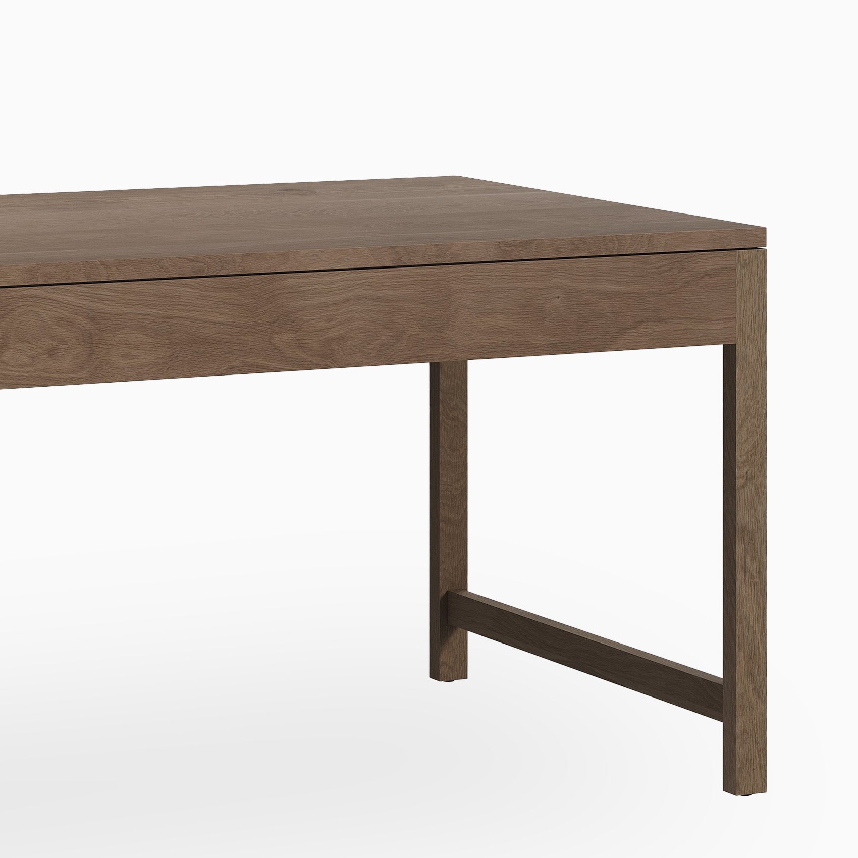 Thibault Walnut Dining Table in Matte, 120" x 36"