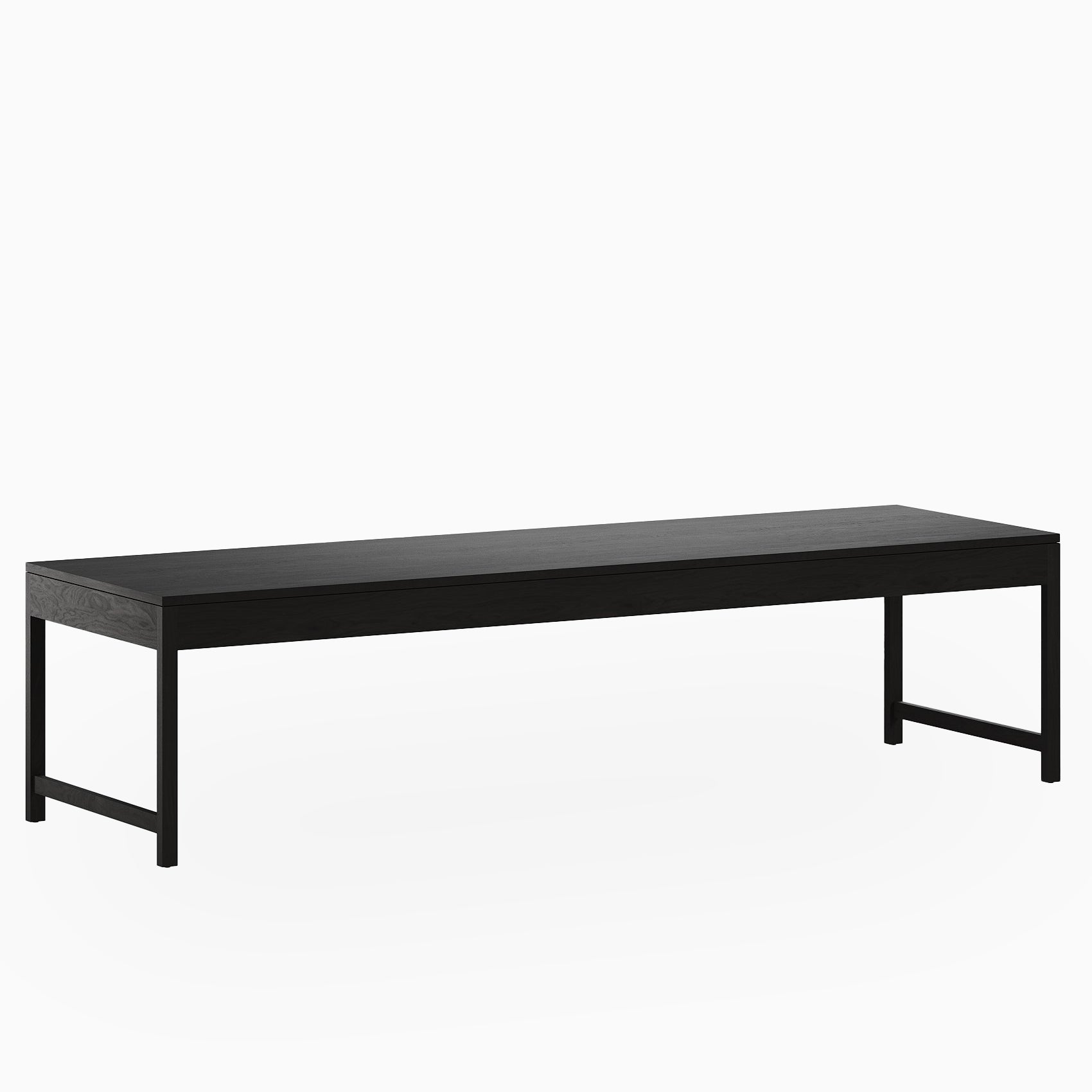 Thibault Ash Dining Table in Wenge, 120" x 36"