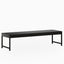 Thibault Ash Dining Table in Wenge, 120" x 36"