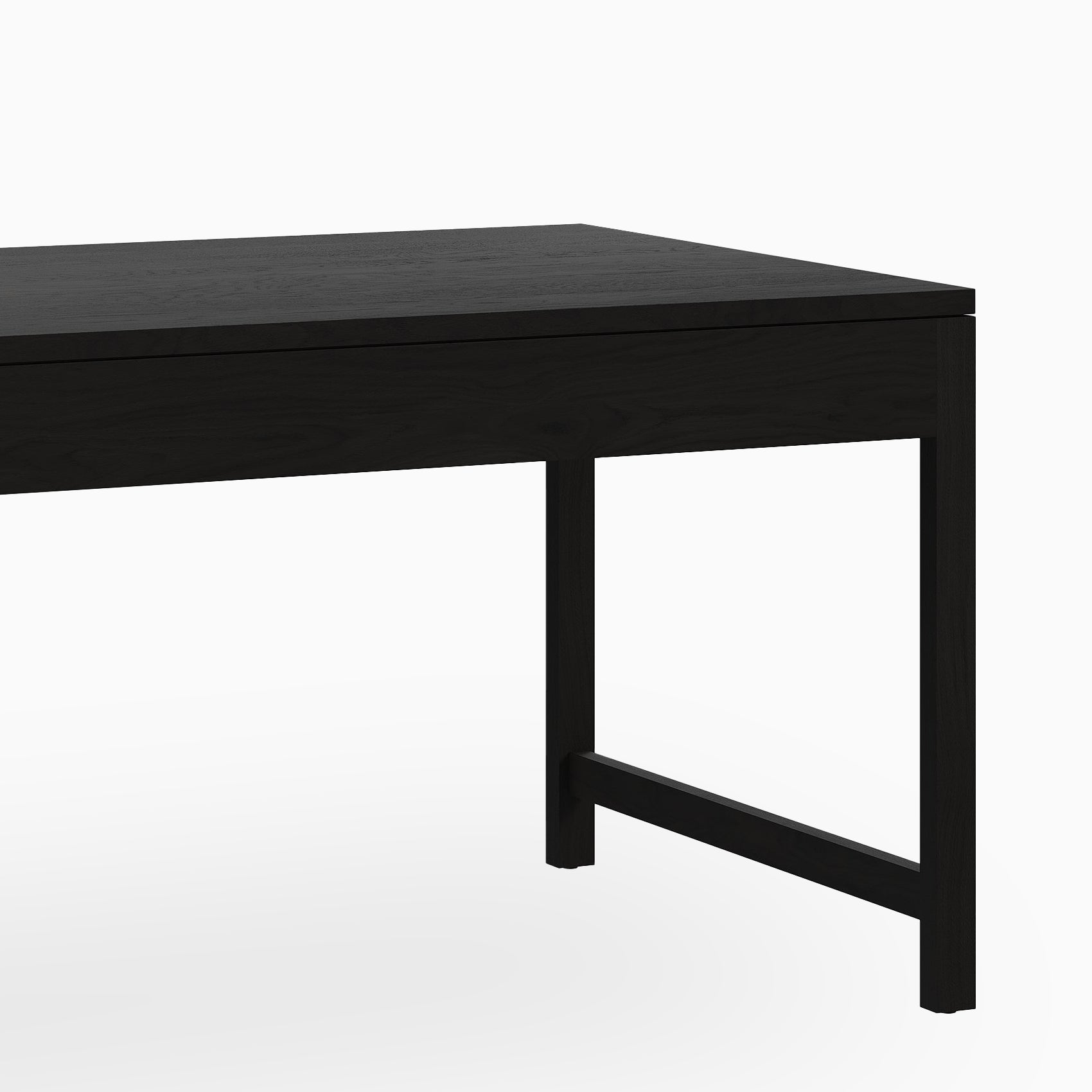 Thibault Ash Dining Table in Mocha, 120" x 36"