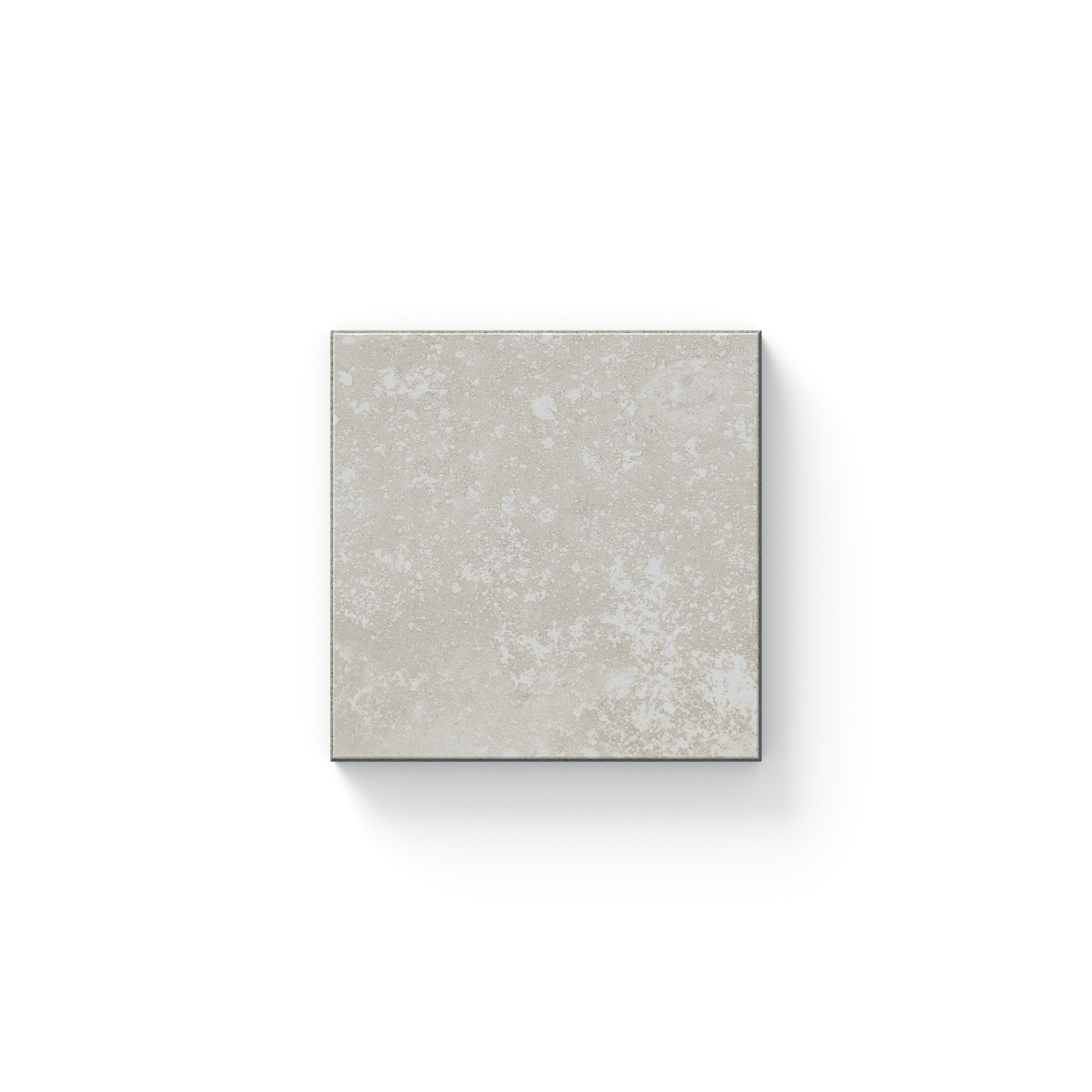 Pierce 4 x 4 Matte in White Sample