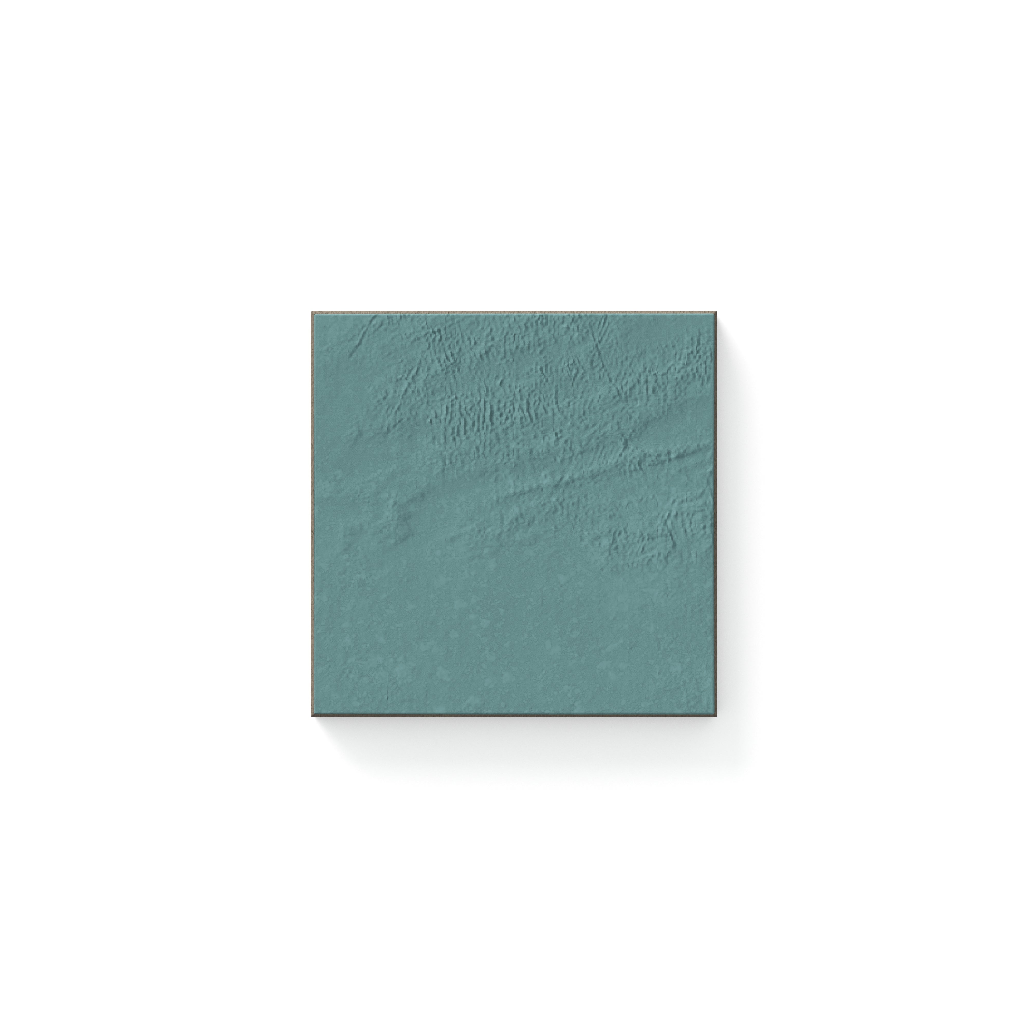 Dax 4 x 4 Matte in Teal Sample