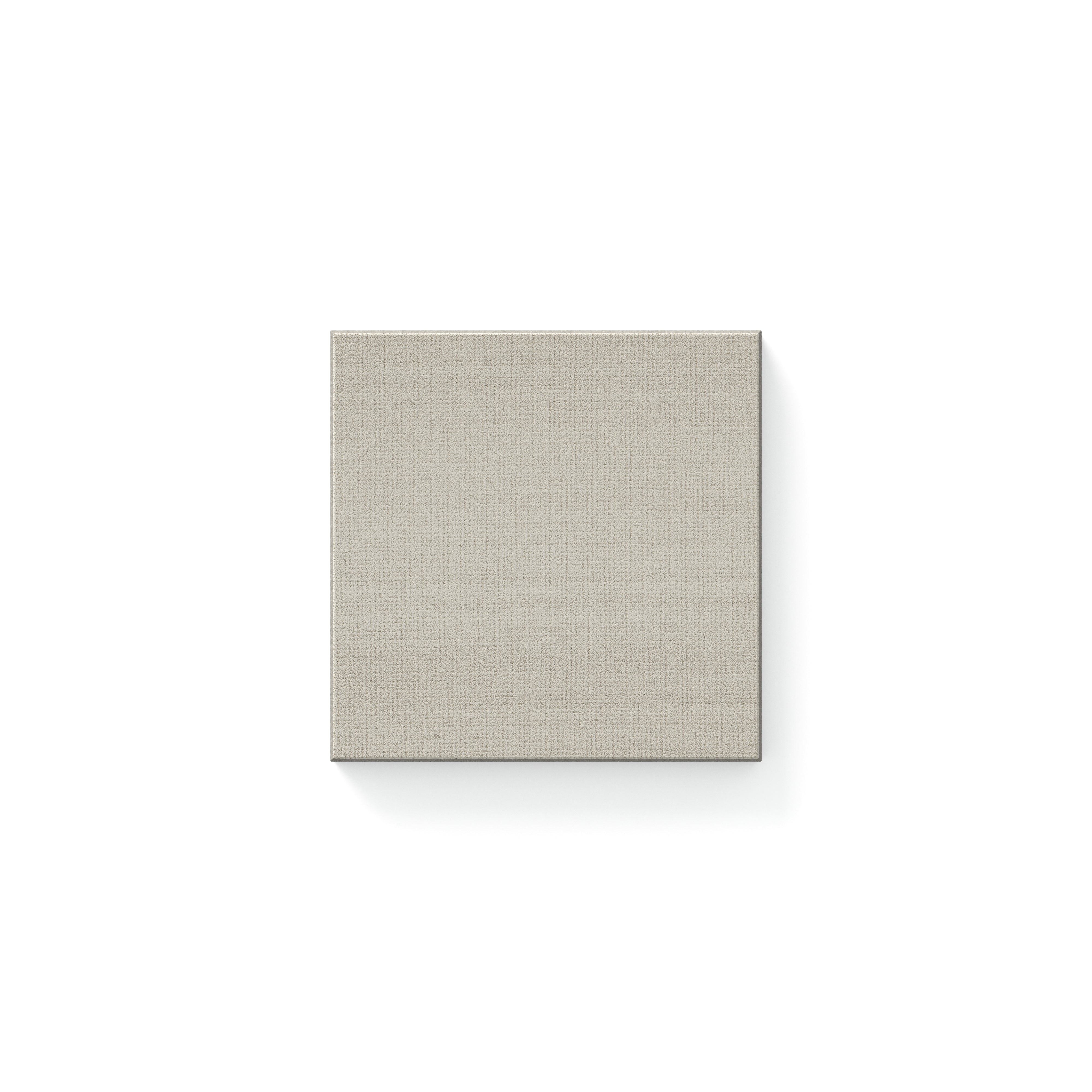 Riley 4x4 Matte Linen Pattern in Bone Sample