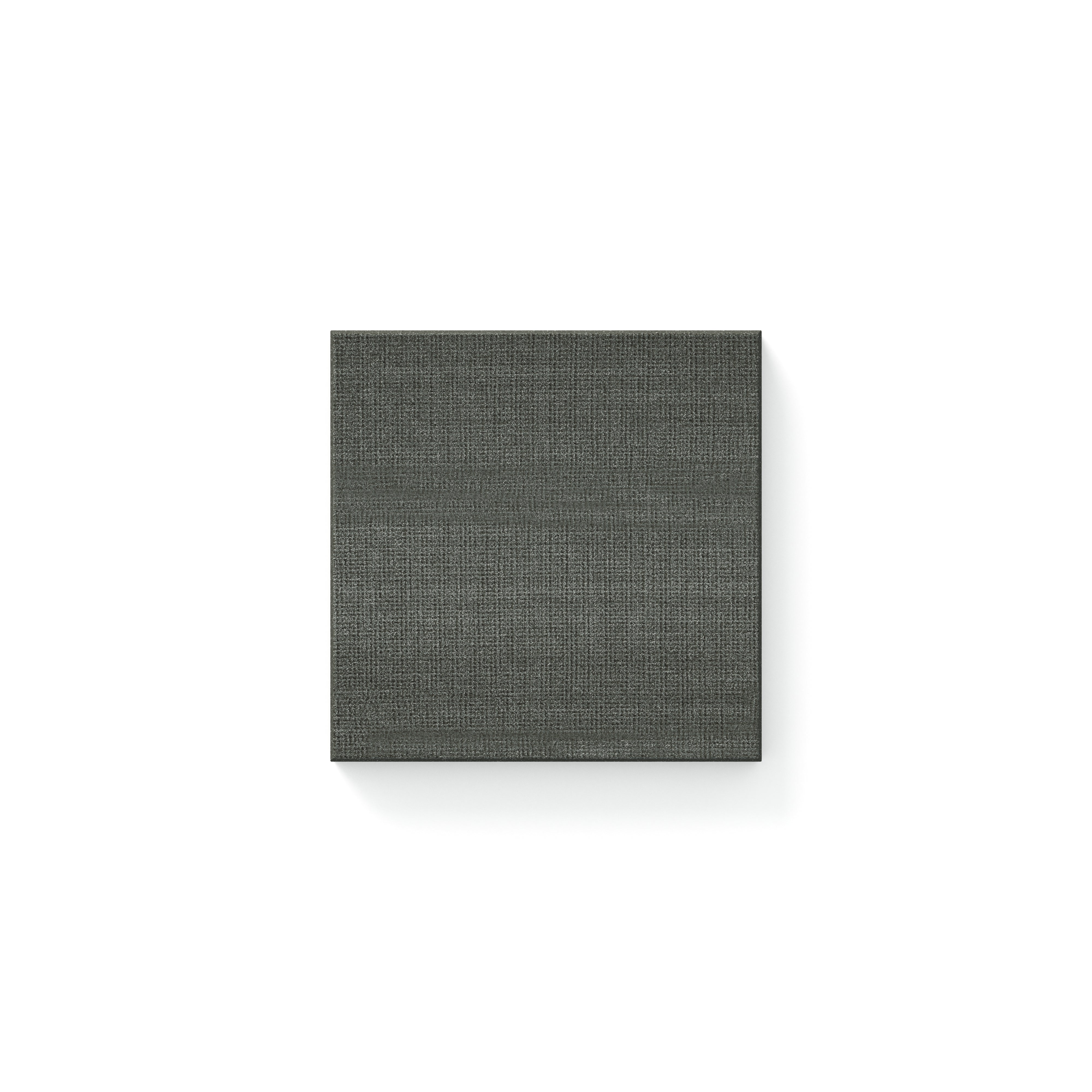 Riley 4x4 Matte Linen Pattern in Charcoal Sample