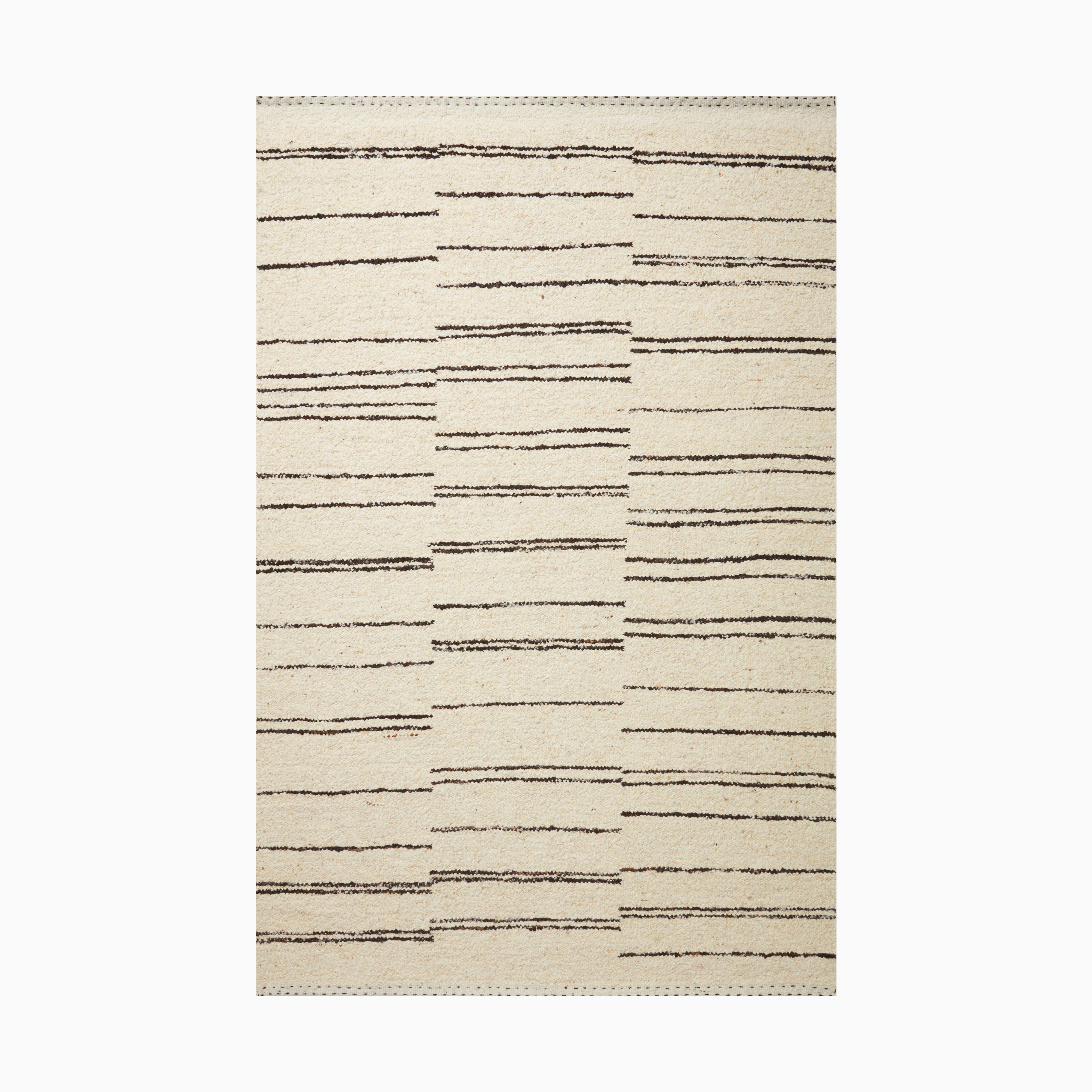Bowie Rug in Sand / Graphite