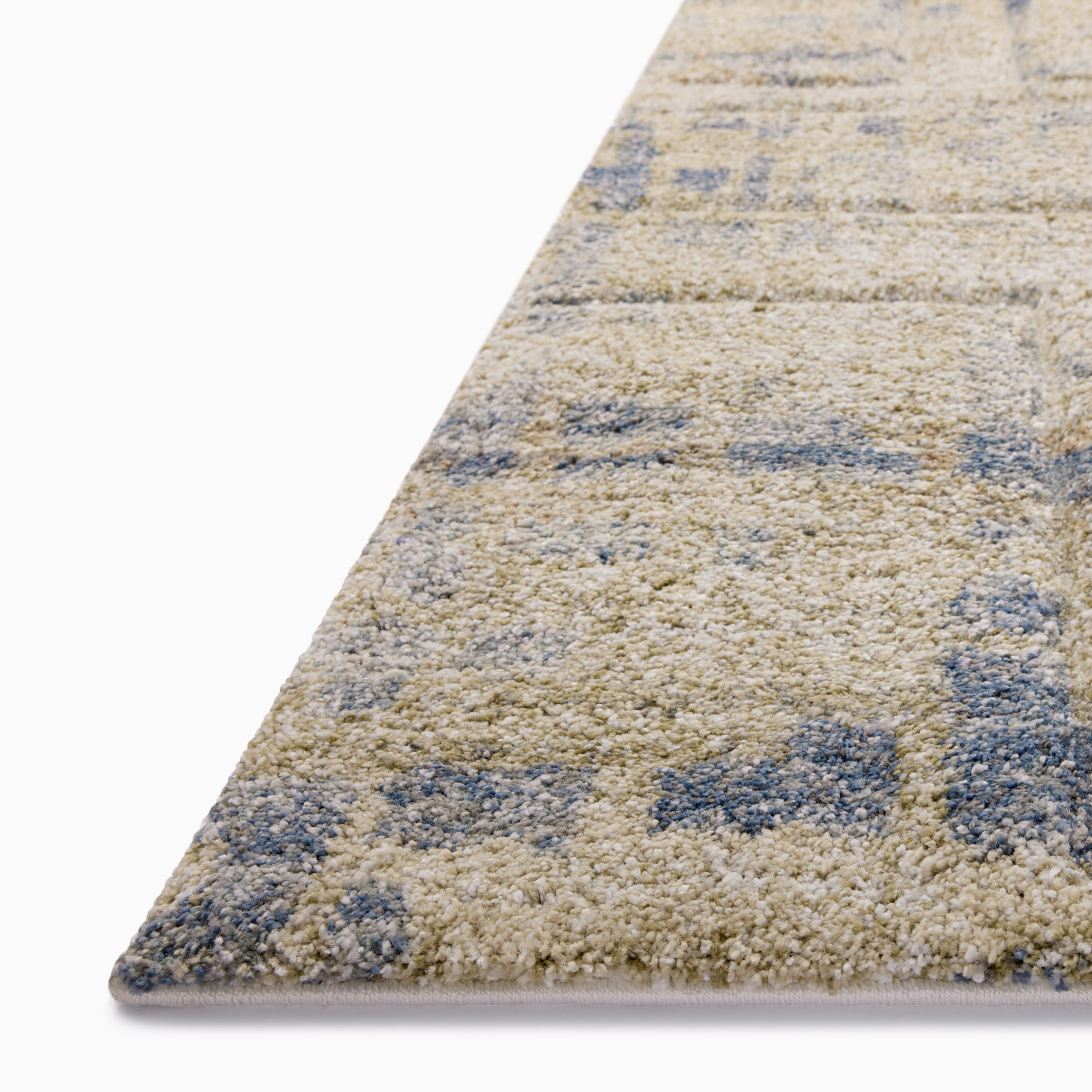 Broderick Rug in Denim / Olive