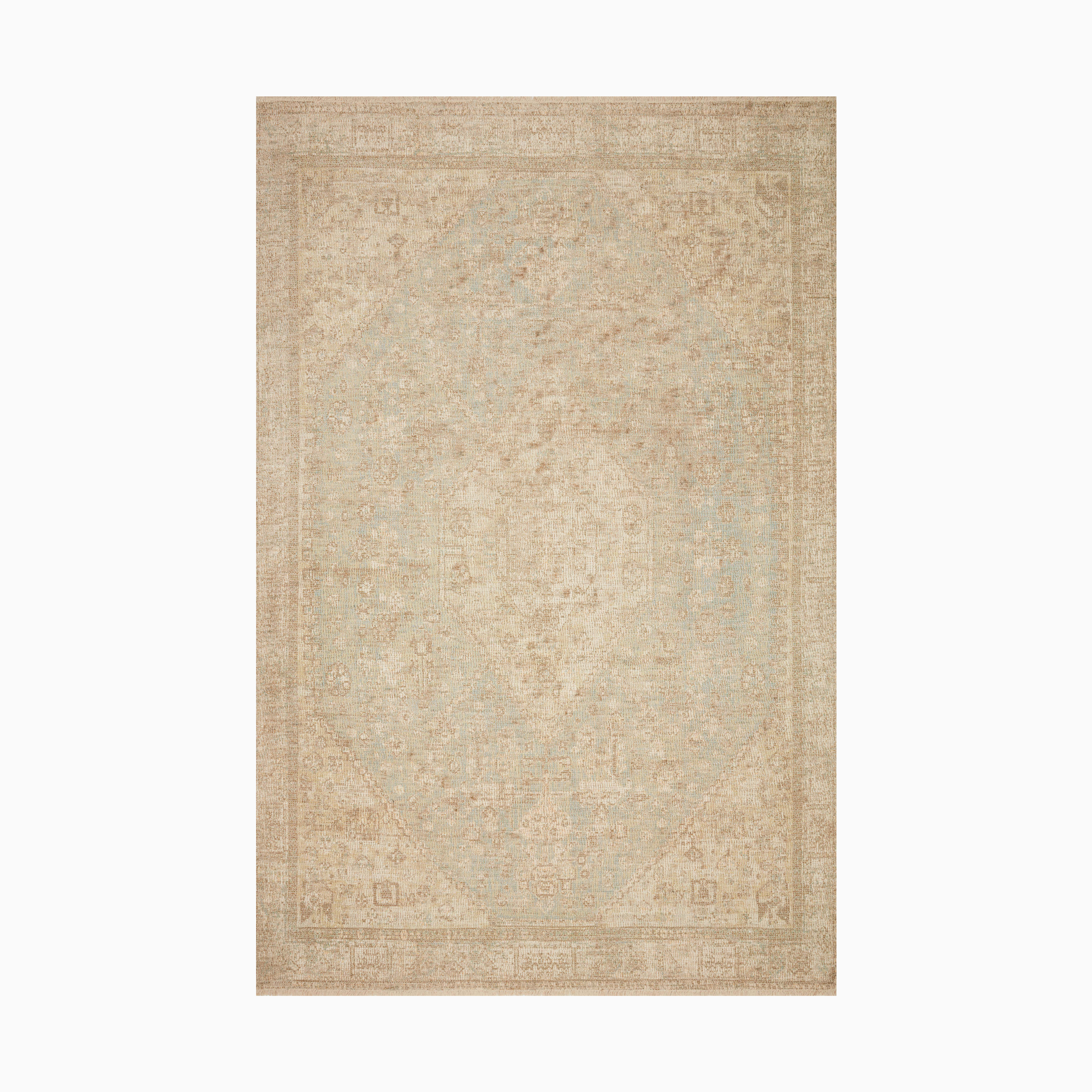 Marcela Cotton Rug in Sky / Sand
