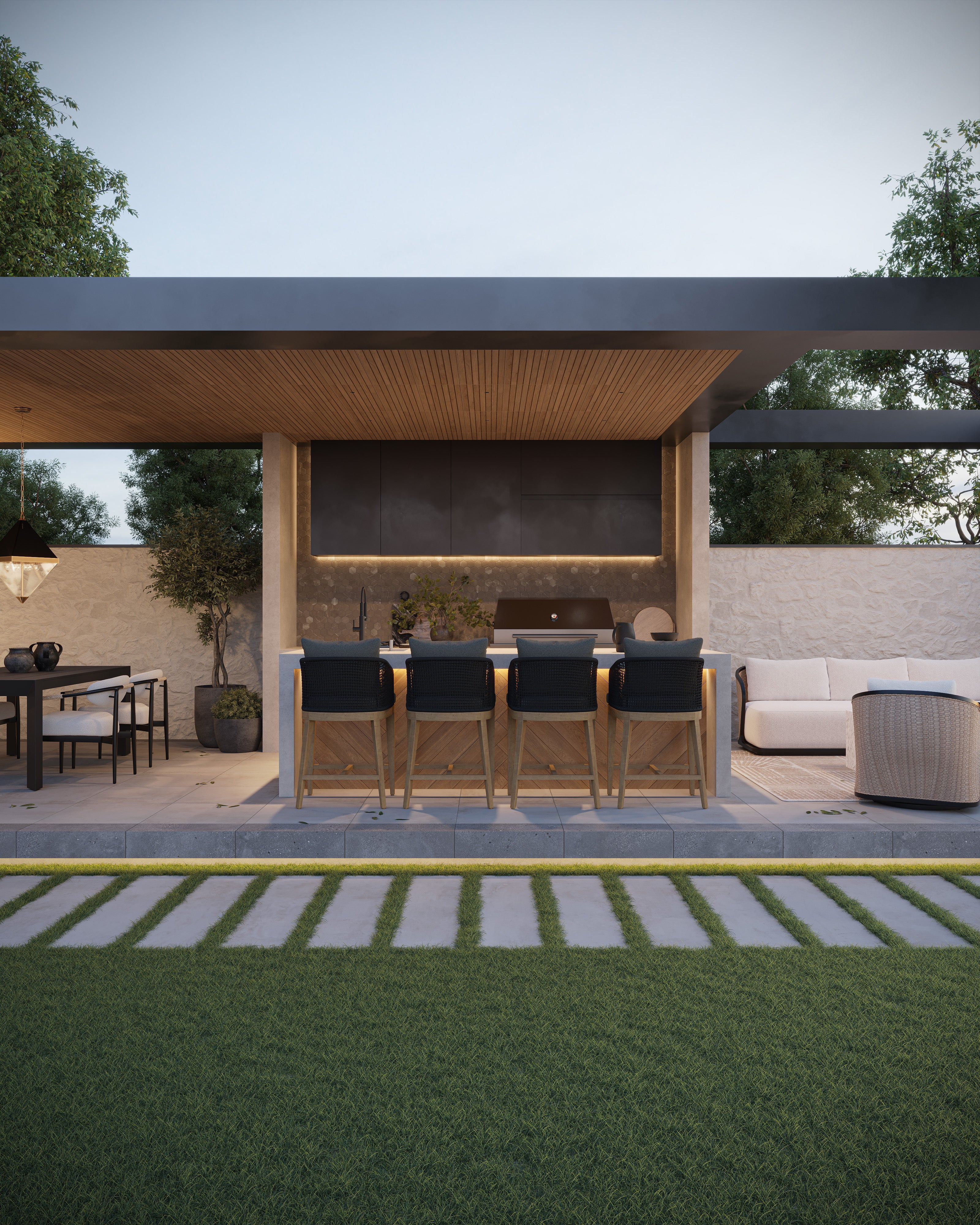 Zayne 12x36 Matte Ceramic Tile in Slat