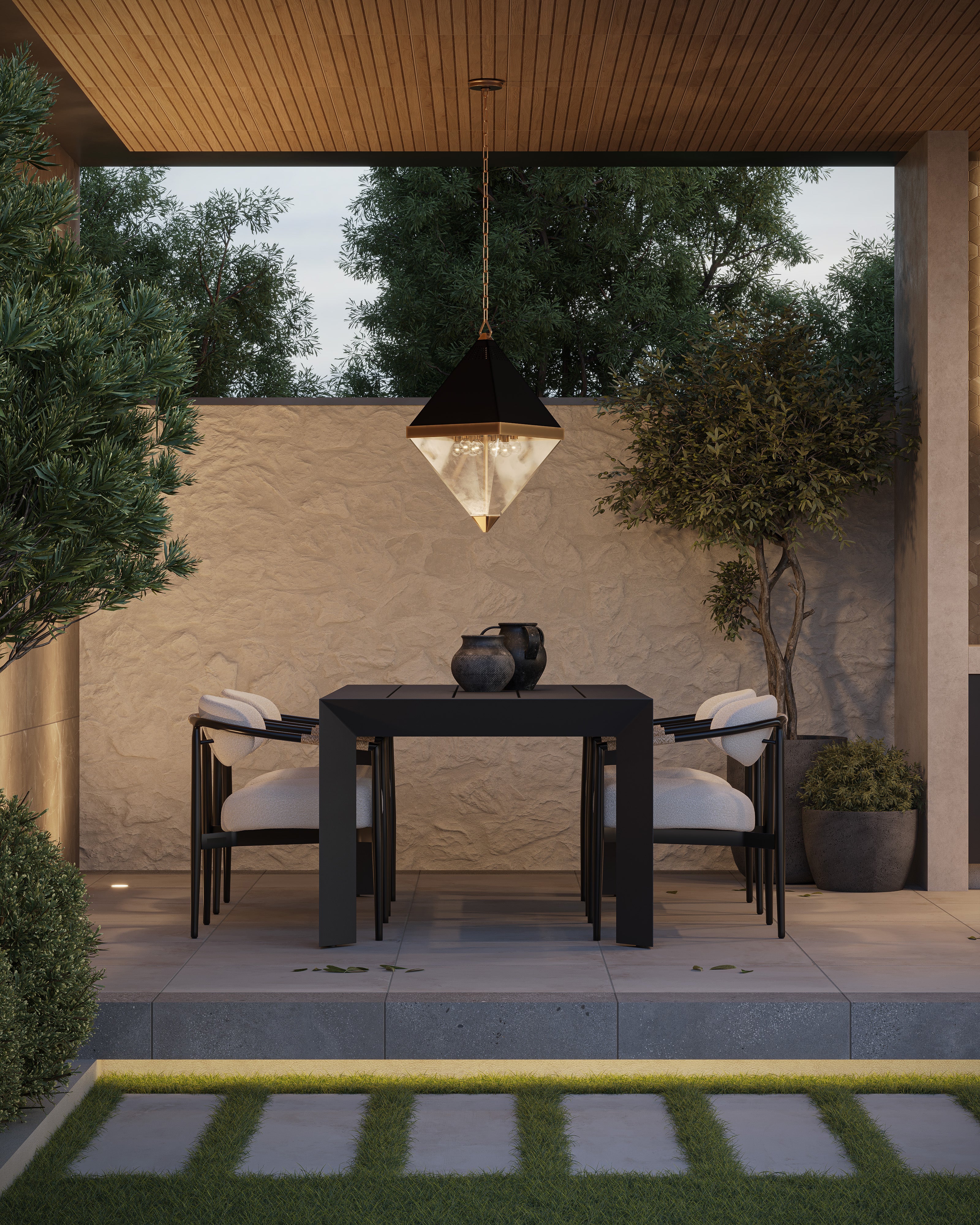 Sloane 24x24 Matte Porcelain Tile in Pebble