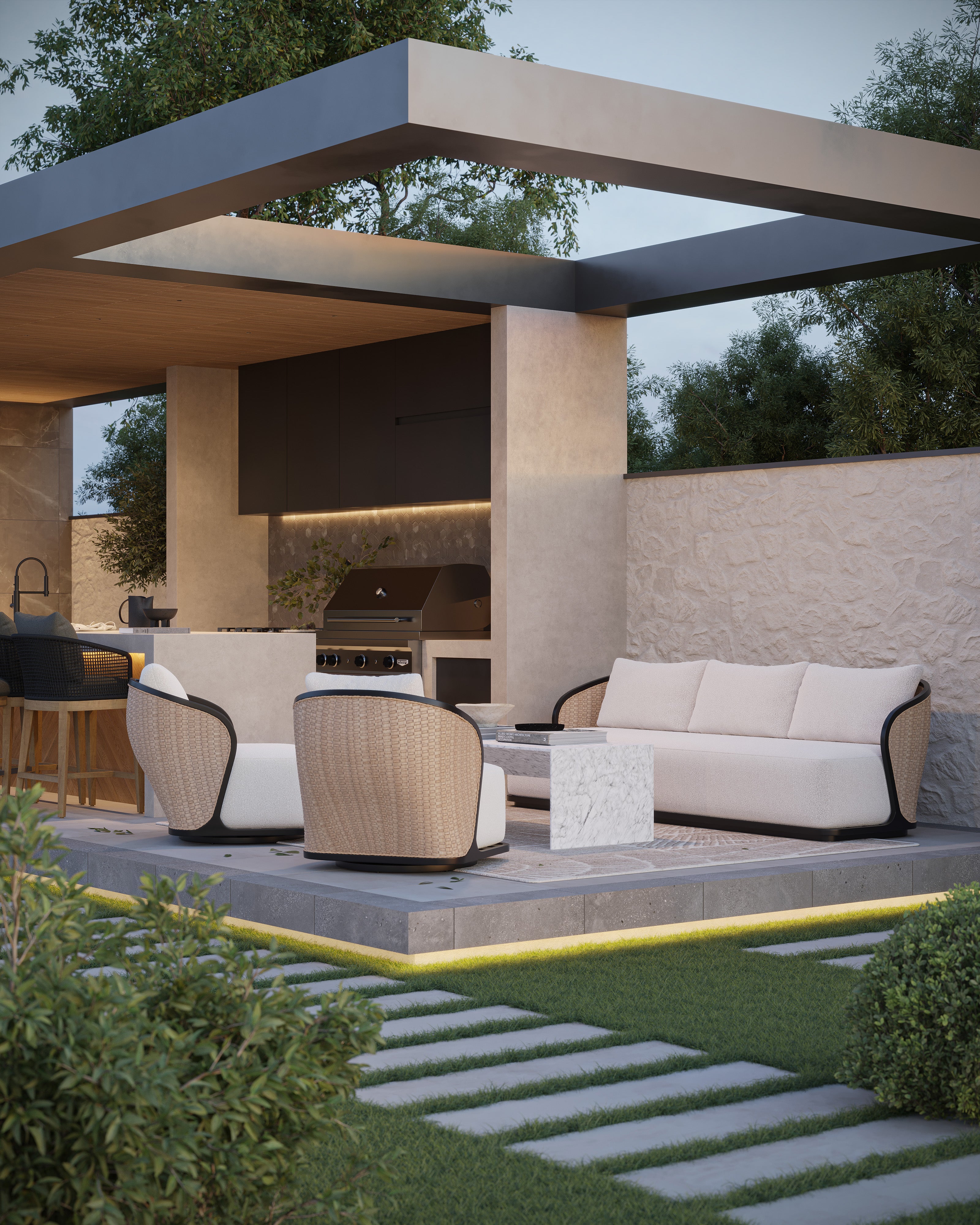 Zayne 12x36 Matte Ceramic Tile in Slat