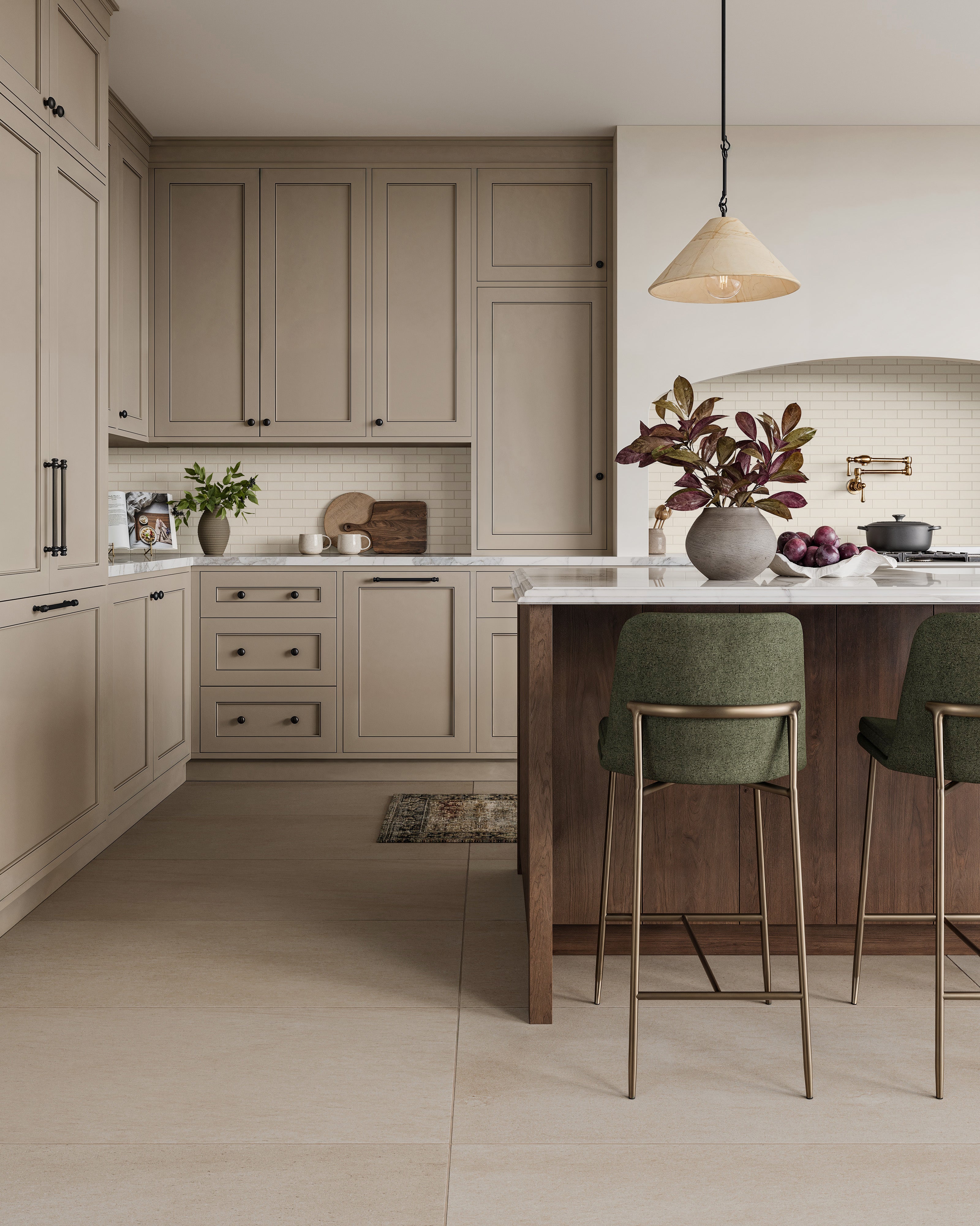 Brody 24x48 Matte Porcelain Tile in Dune