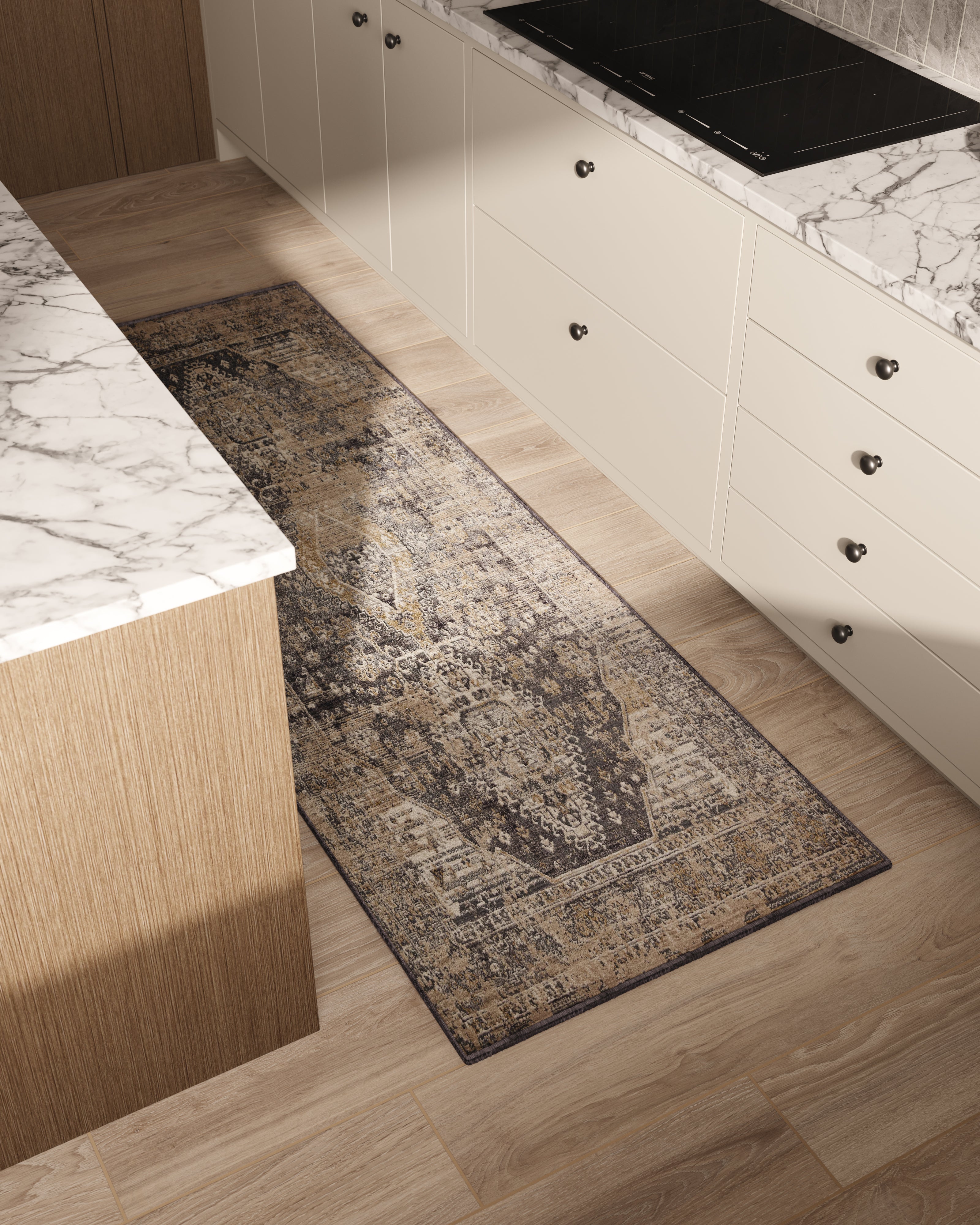 McGowan Rug in Midnight / Sand