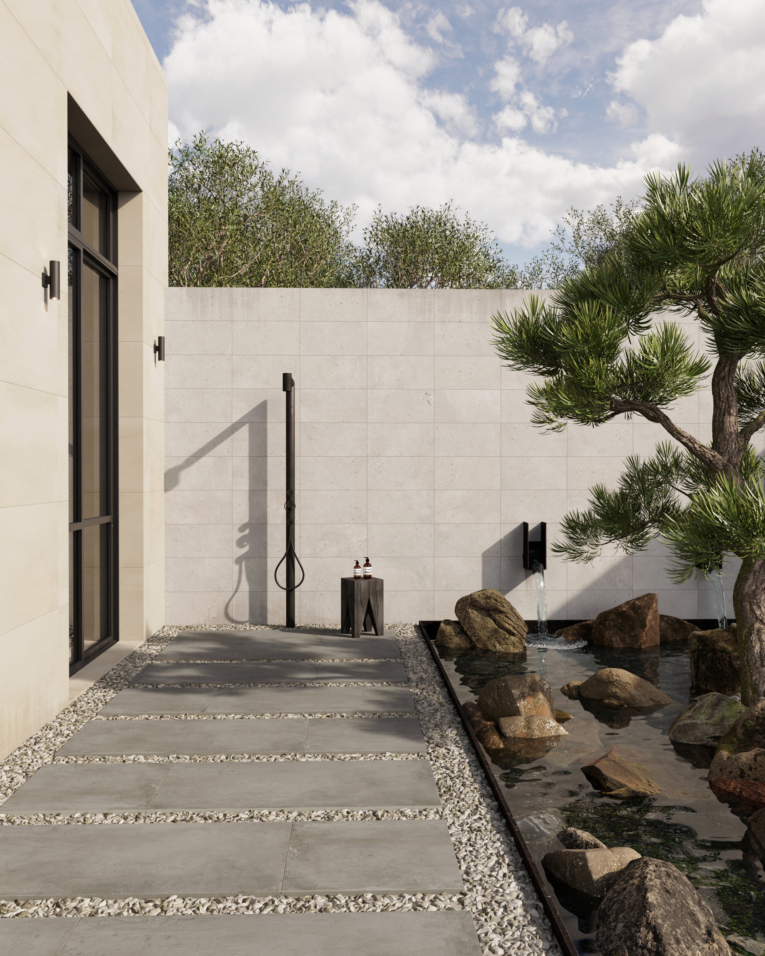 Palmer 24x48 Matte Porcelain Tile in Natural