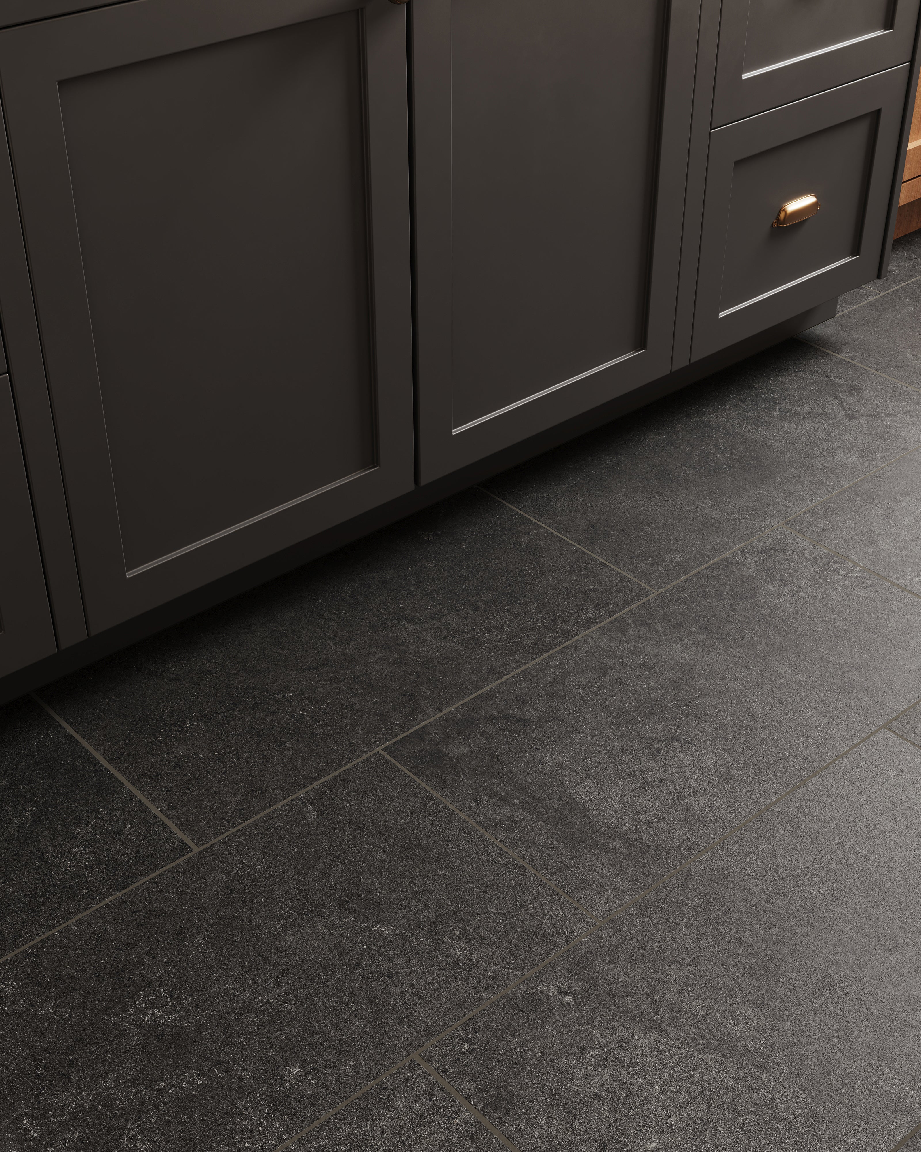 Adeline 12x24 Matte Porcelain Tile in Midnight