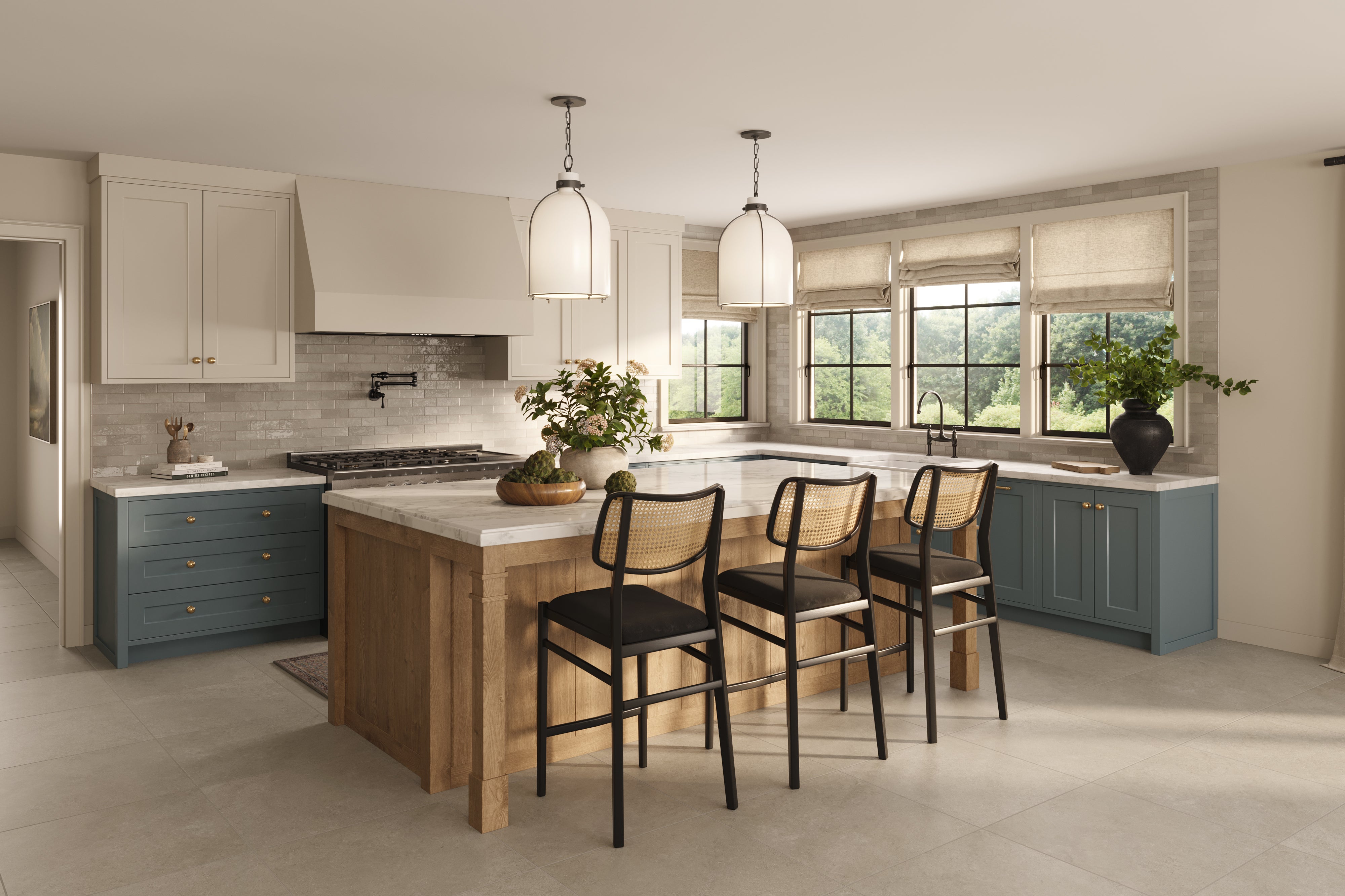 Adeline 24x24 Matte Porcelain Tile in Taupe