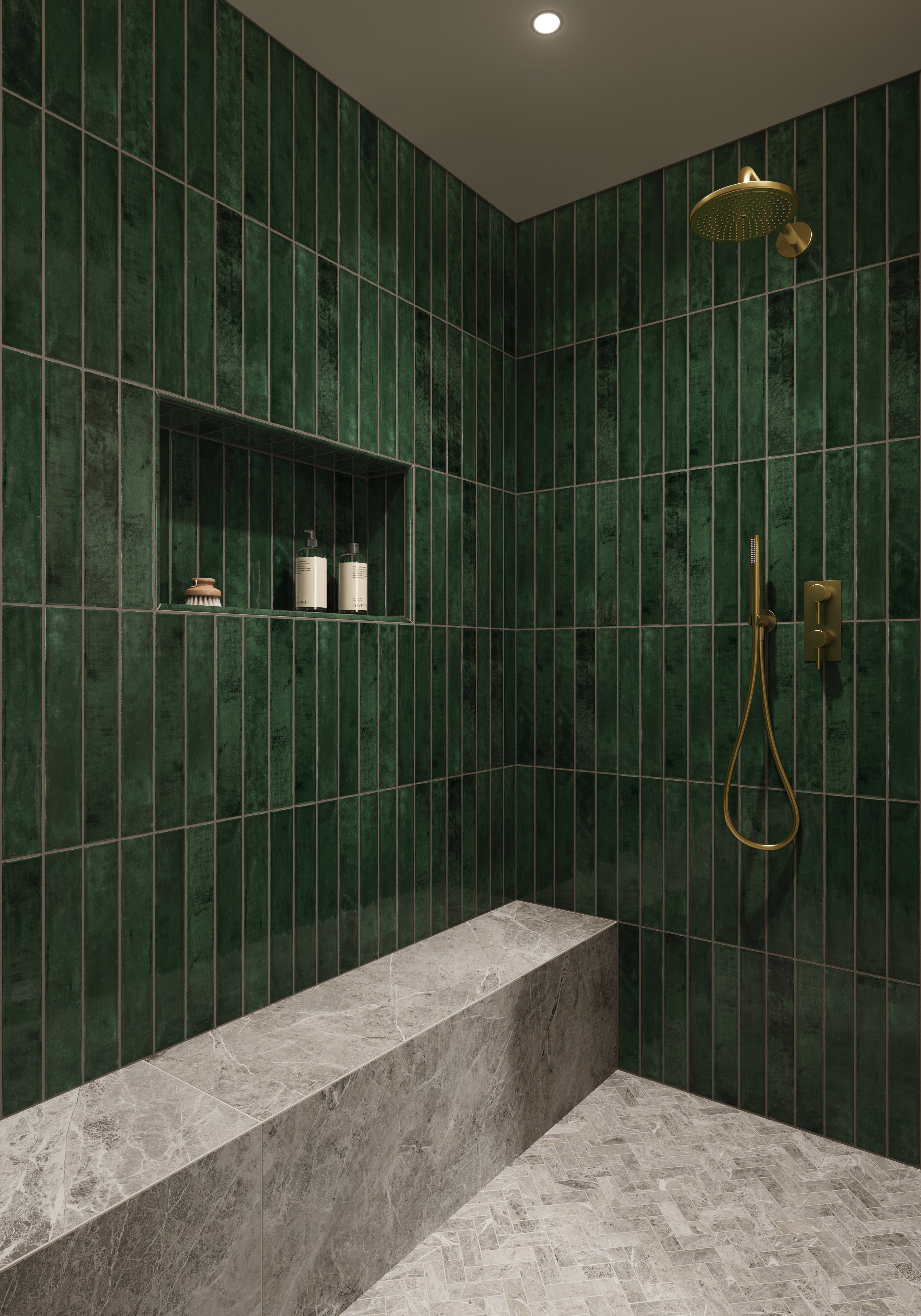 Chantel 24x48 Matte Porcelain Tile in Imperial