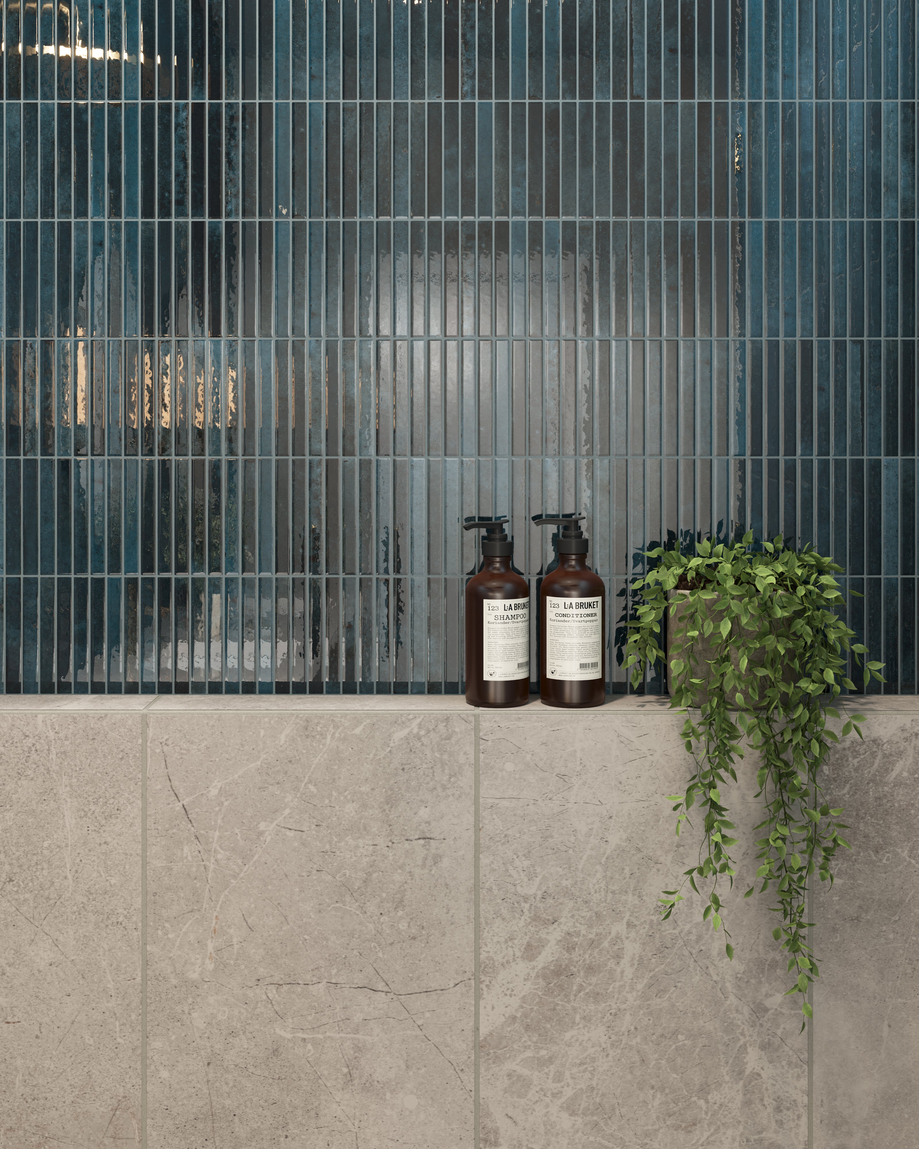 Wesley 12x24 Matte Porcelain Tile in Chalk