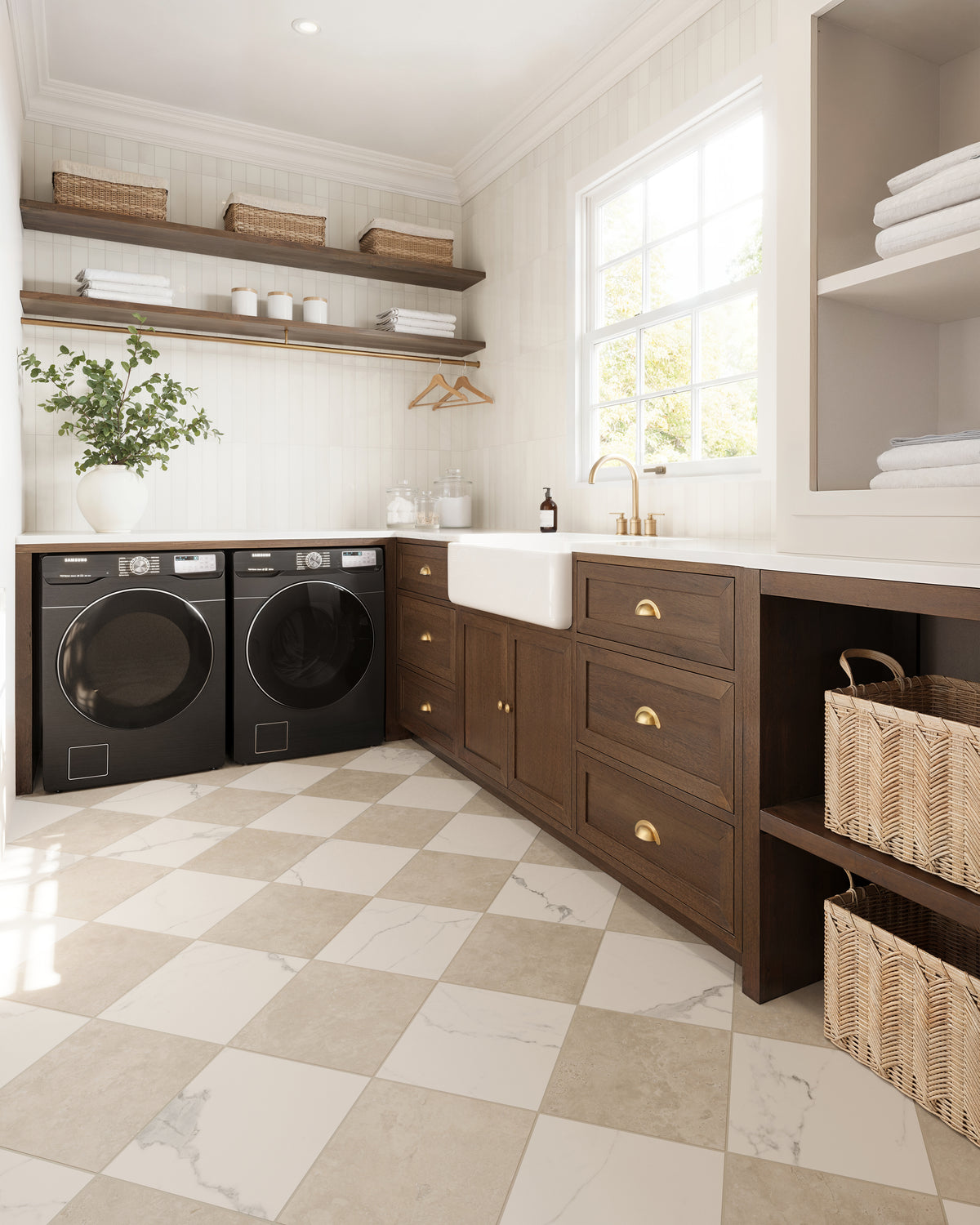 Checkerboard Tile | Floor, Wall - $2 Sample