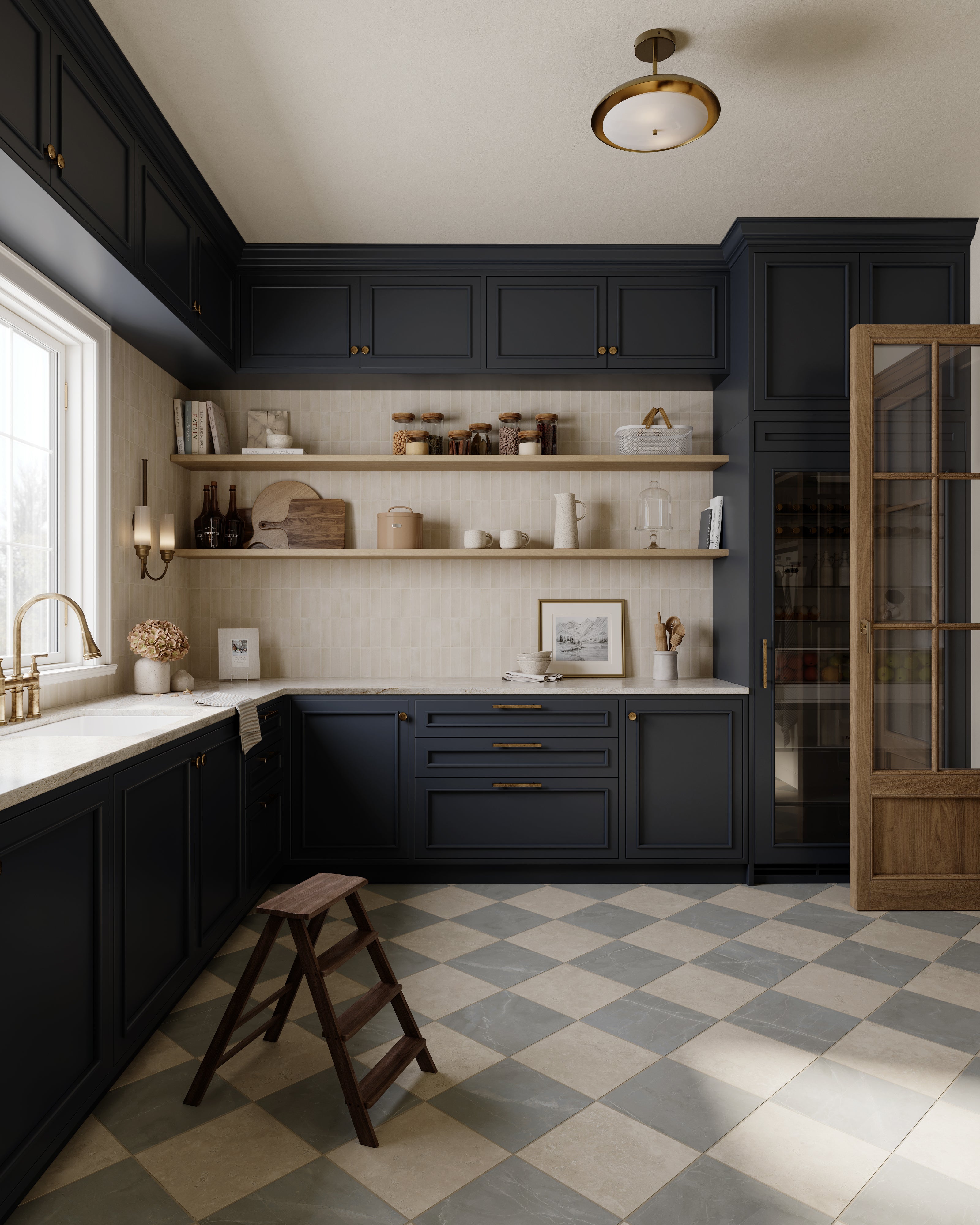 Natasha 2x6 Matte Porcelain Tile in Bone